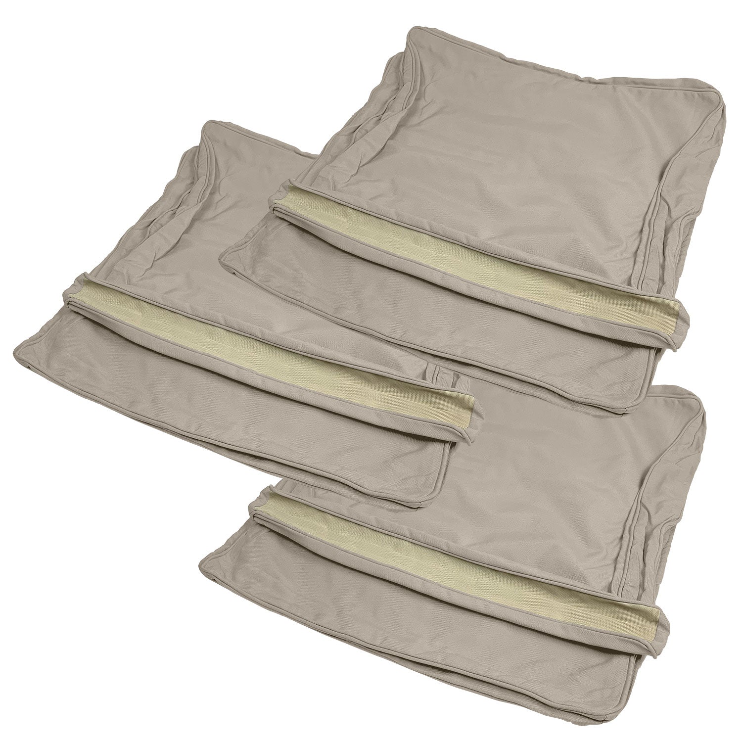 Manhattan Cushion Cover Replacement - Sofa / Sunbrella Taupe