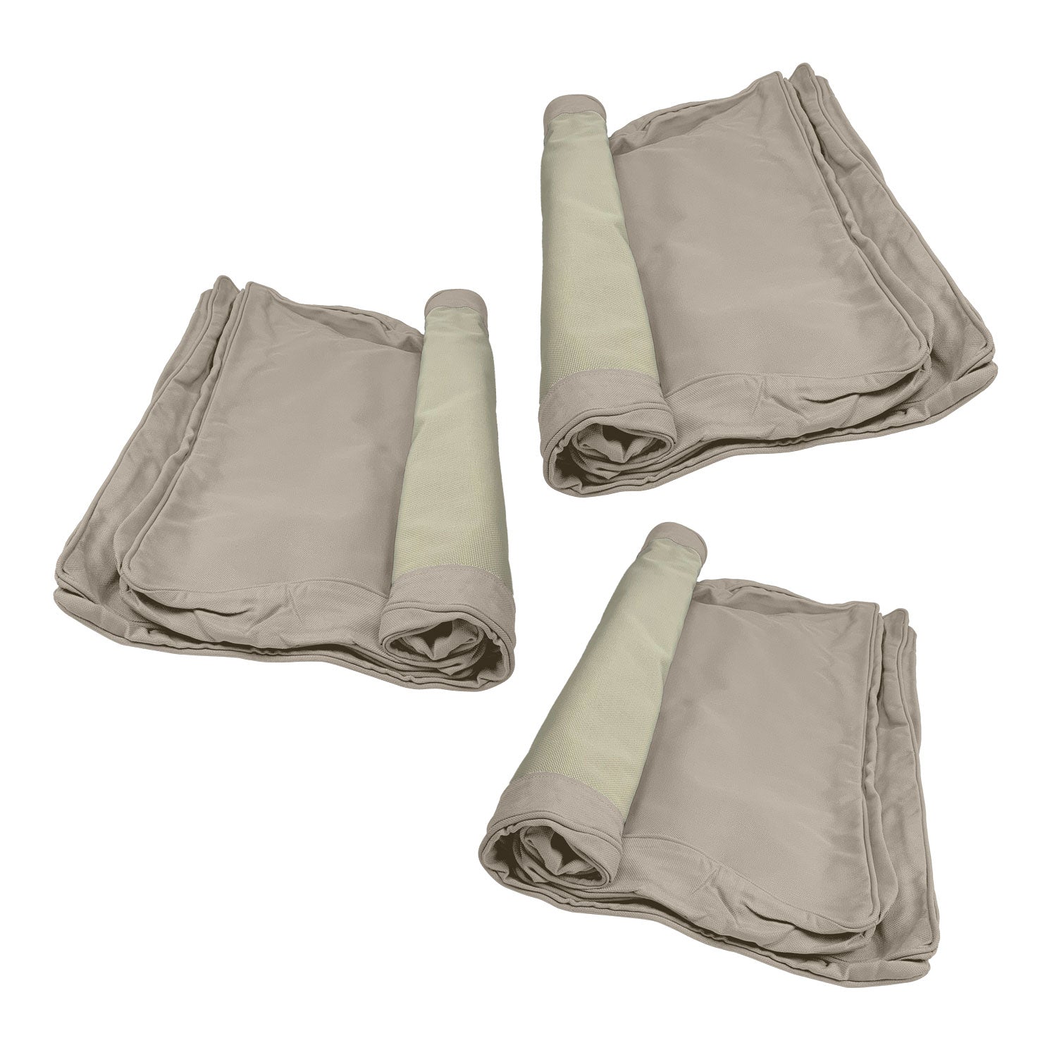 Manhattan Cushion Cover Replacement - Sofa / Sunbrella Taupe