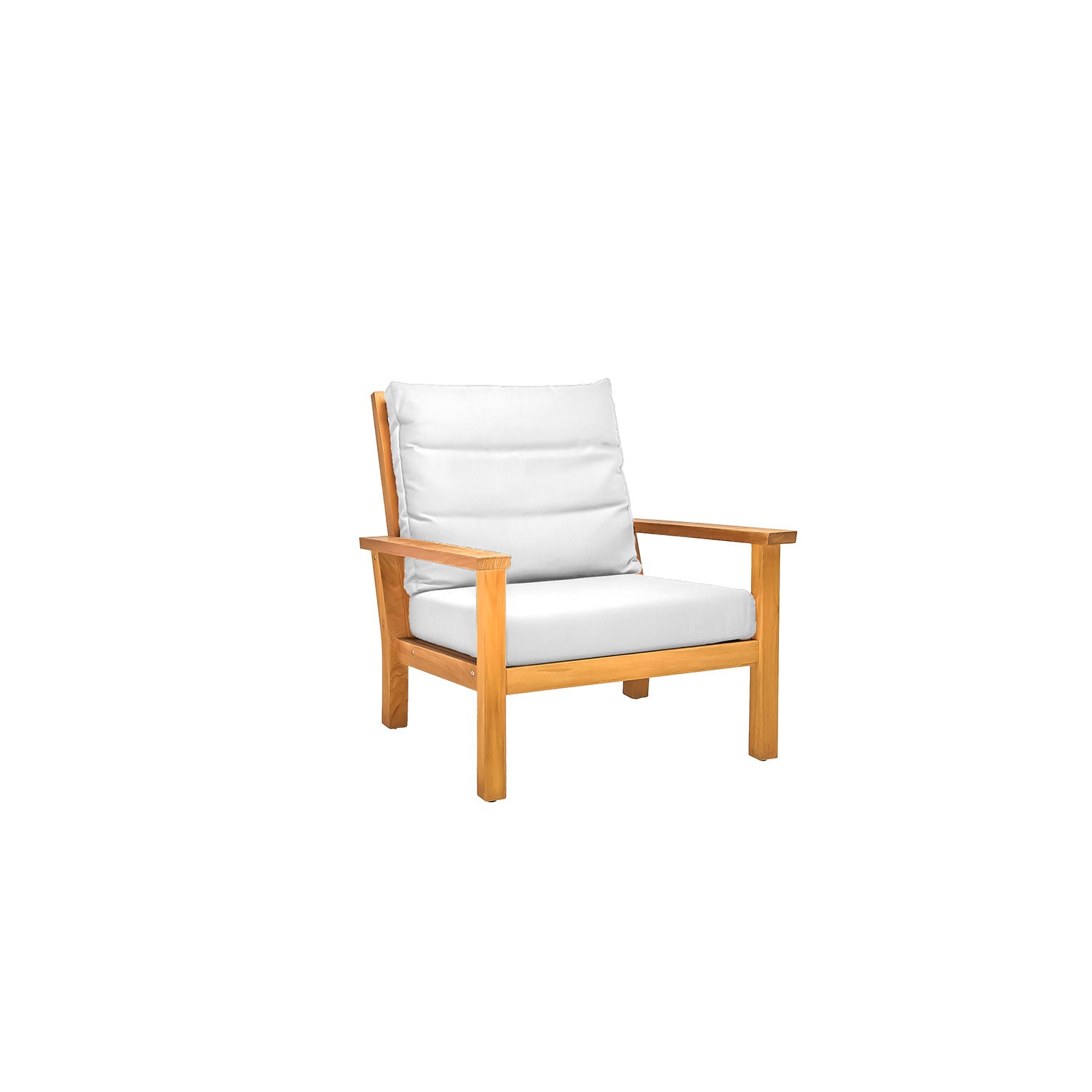 Manhattan Outdoor Deep Seater - Olefin White