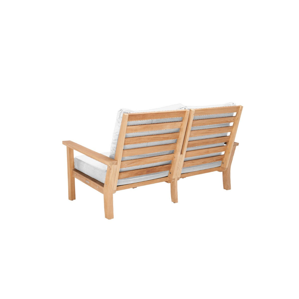Manhattan Outdoor Sofa - L151 - 2 Seater / Olefin White