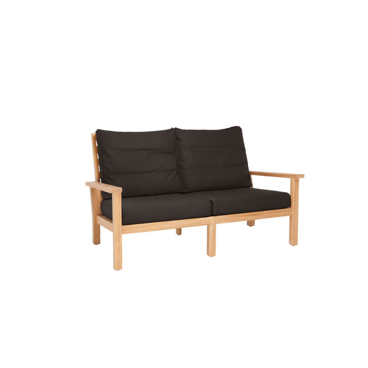 Manhattan Outdoor Sofa - L151 - 2 Seater / Sunbrella Walnut