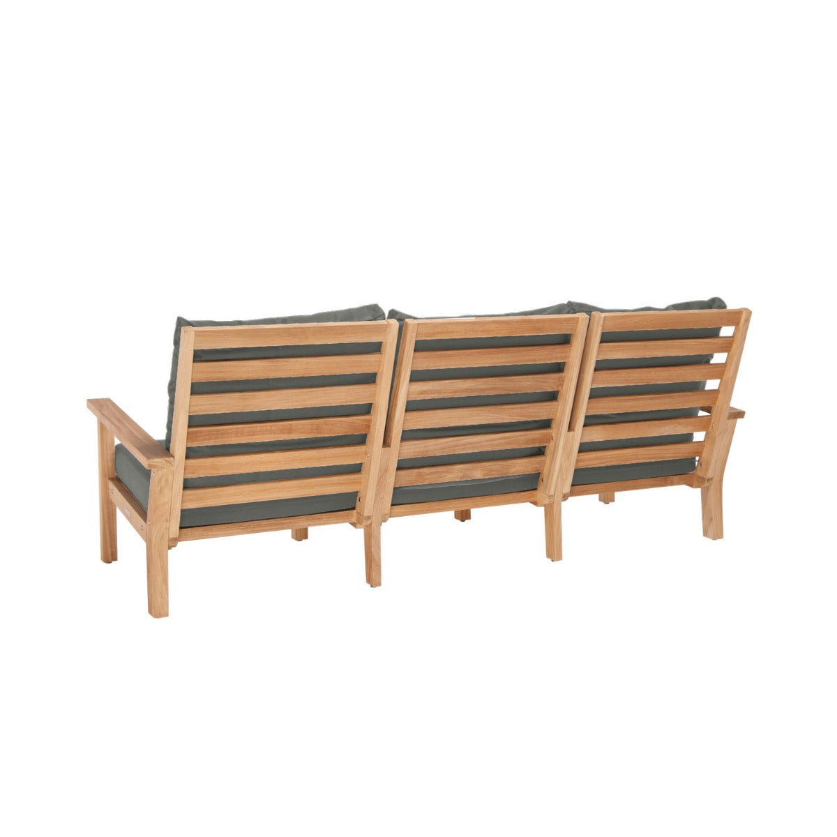 Manhattan Outdoor Sofa - L221 - 3 Seater / Olefin Charcoal