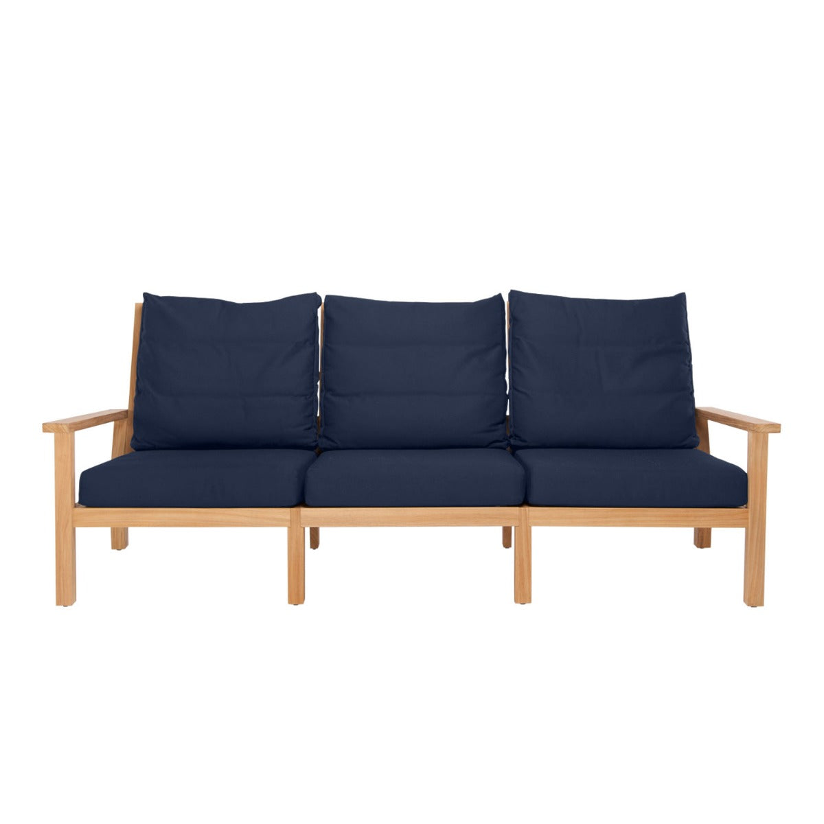 Manhattan Outdoor Sofa - L221 - 3 Seater / Sunbrella Navy