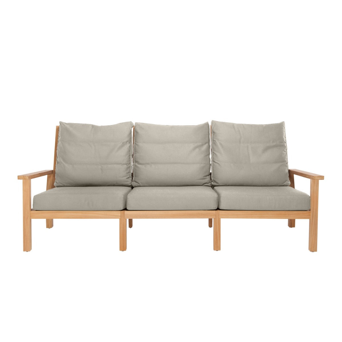 Manhattan Outdoor Sofa - L221 - 3 Seater / Sunbrella Taupe