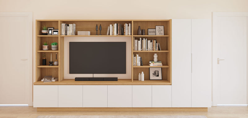 Personalised Pantry TV Unit: Apartment Solution
