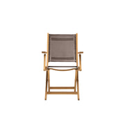 Mendez Folding Chair Brown - Armchair