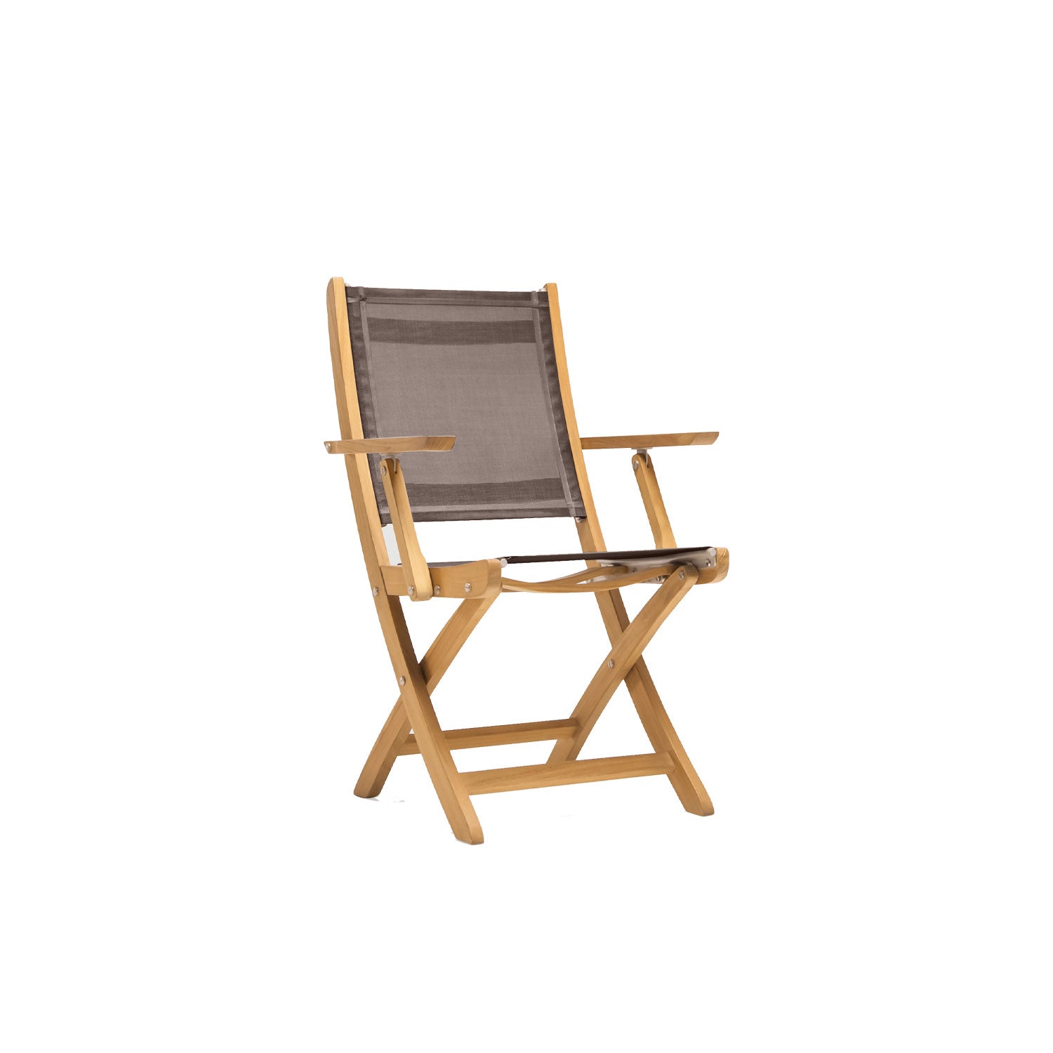Mendez Folding Chair Brown - Armchair