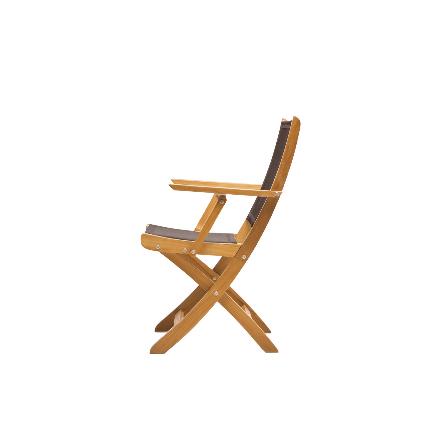 Mendez Folding Chair Brown - Armchair
