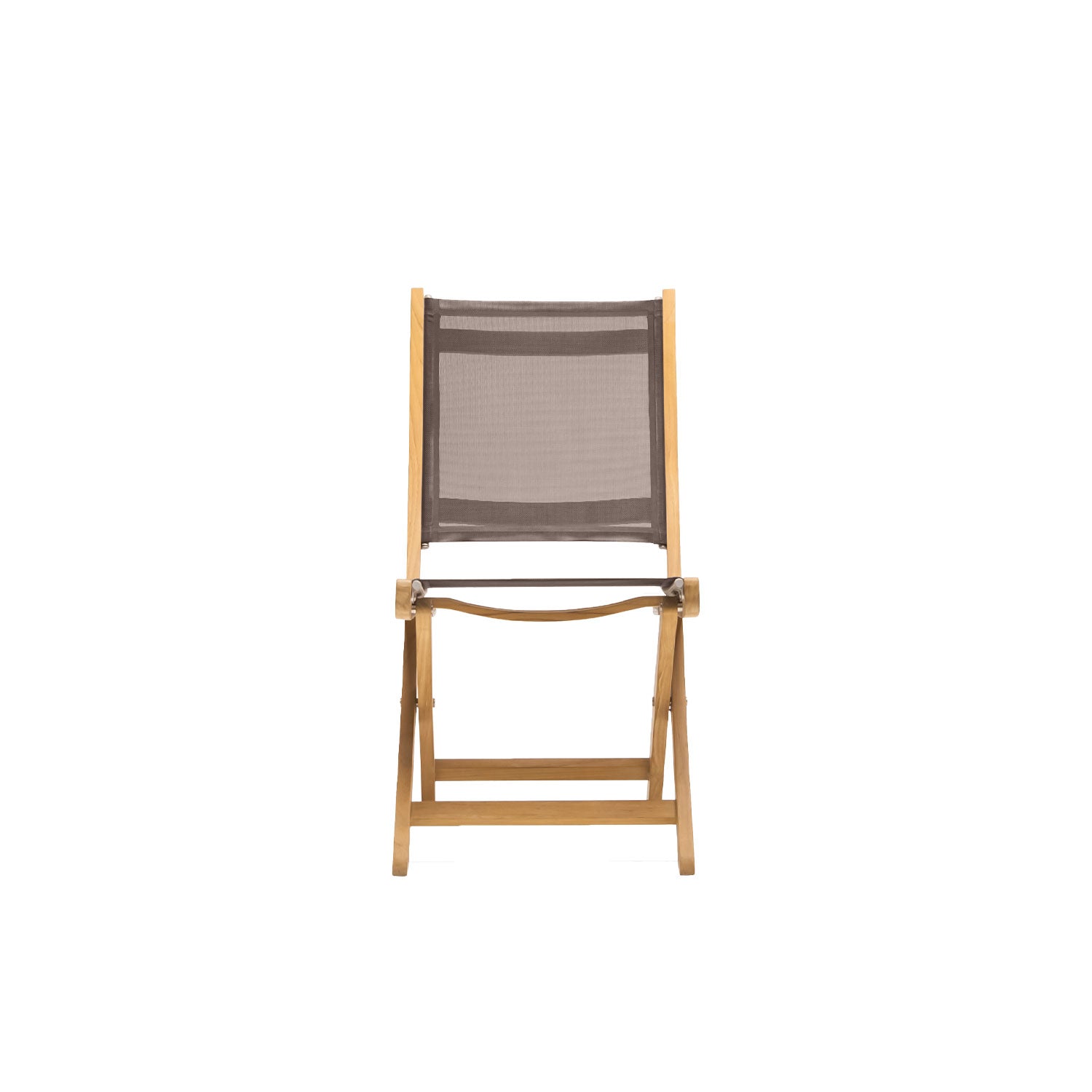 Mendez Folding Chair Brown - Side Chair