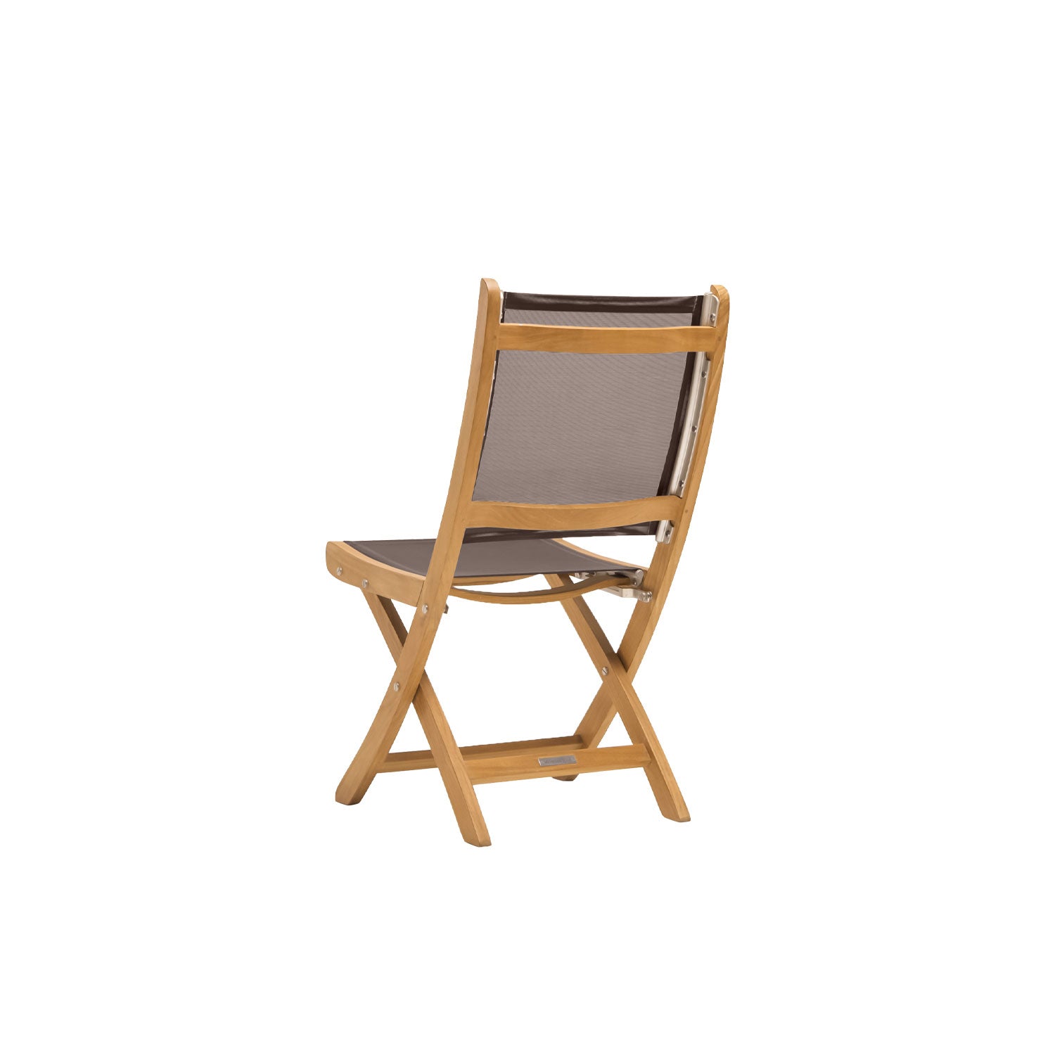 Mendez Folding Chair Brown - Side Chair