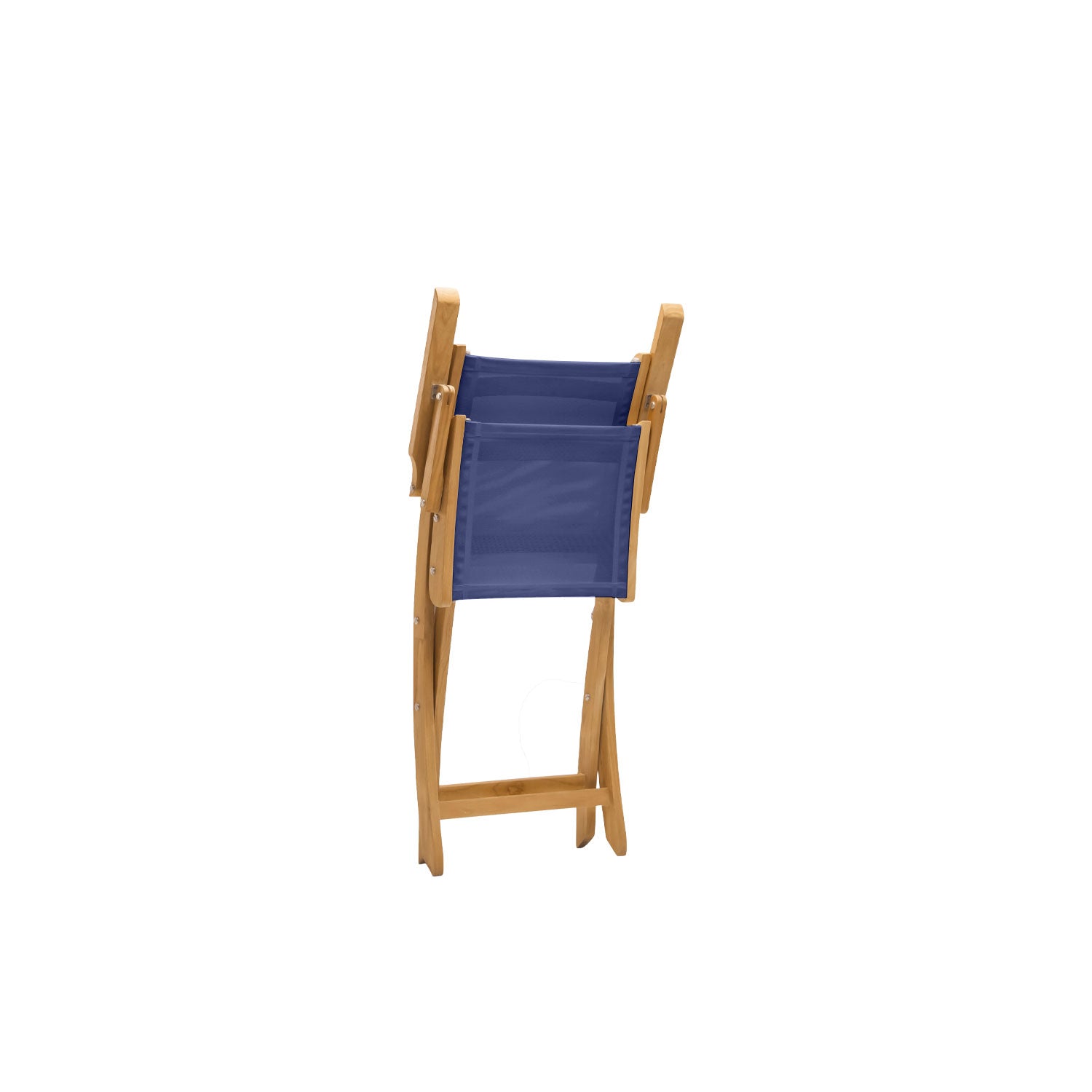 Mendez Folding Chair Dark Blue - Armchair