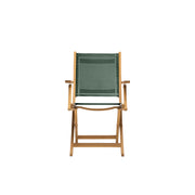 Mendez Folding Chair Dark Green - Armchair
