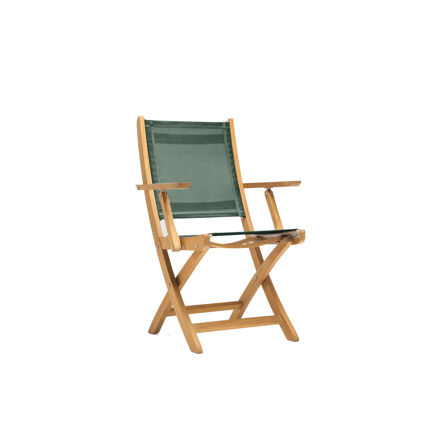 Mendez Folding Chair Dark Green - Armchair