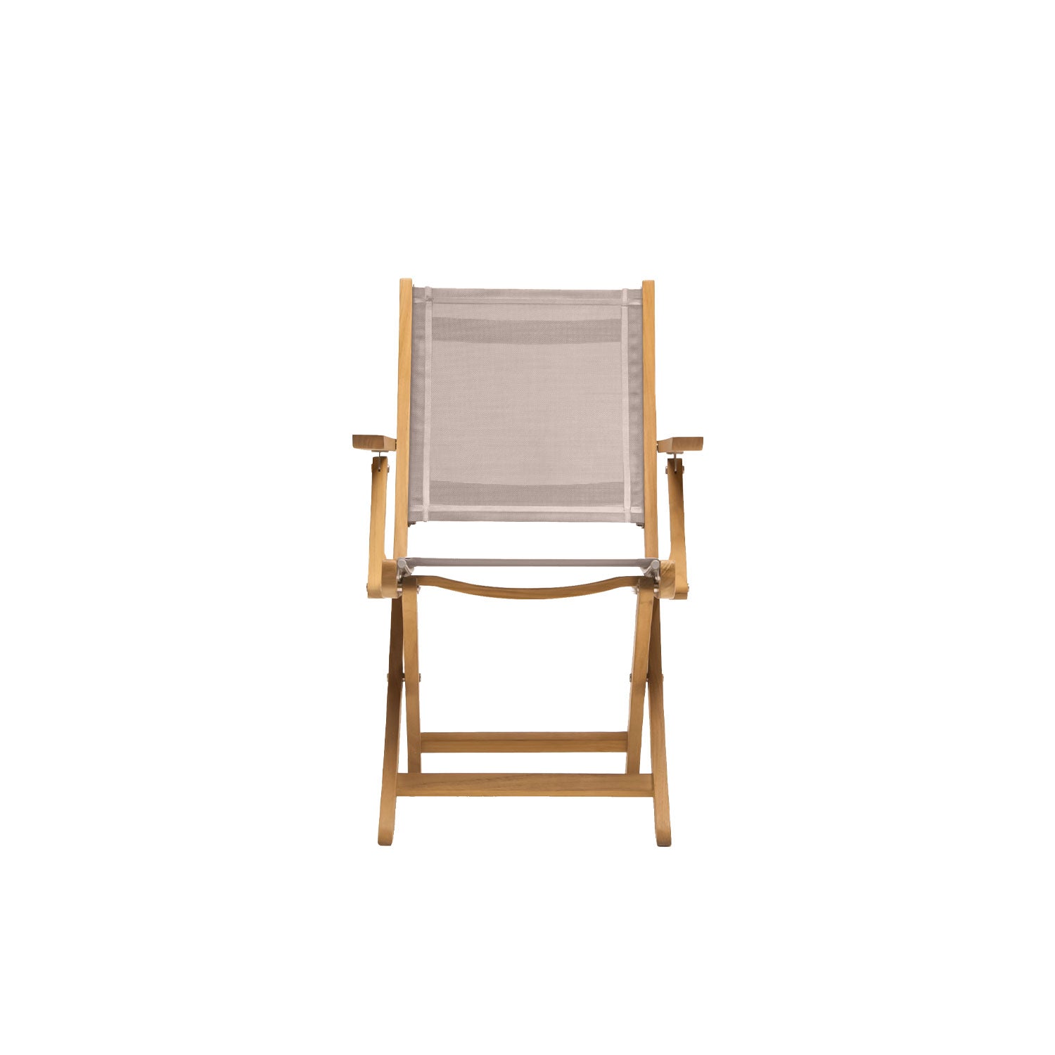 Mendez Folding Chair Grey - Armchair