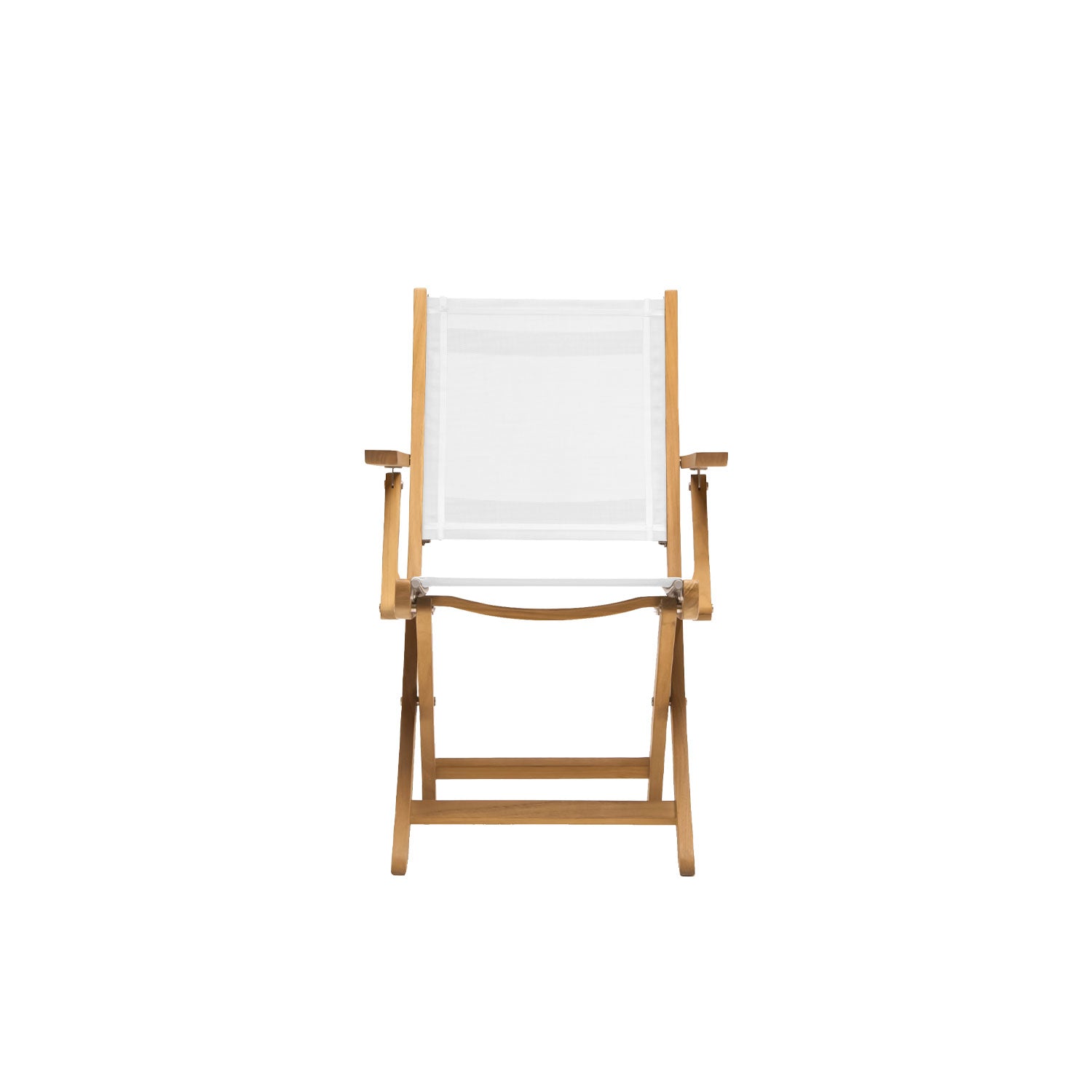 Mendez Folding Chair White - Armchair