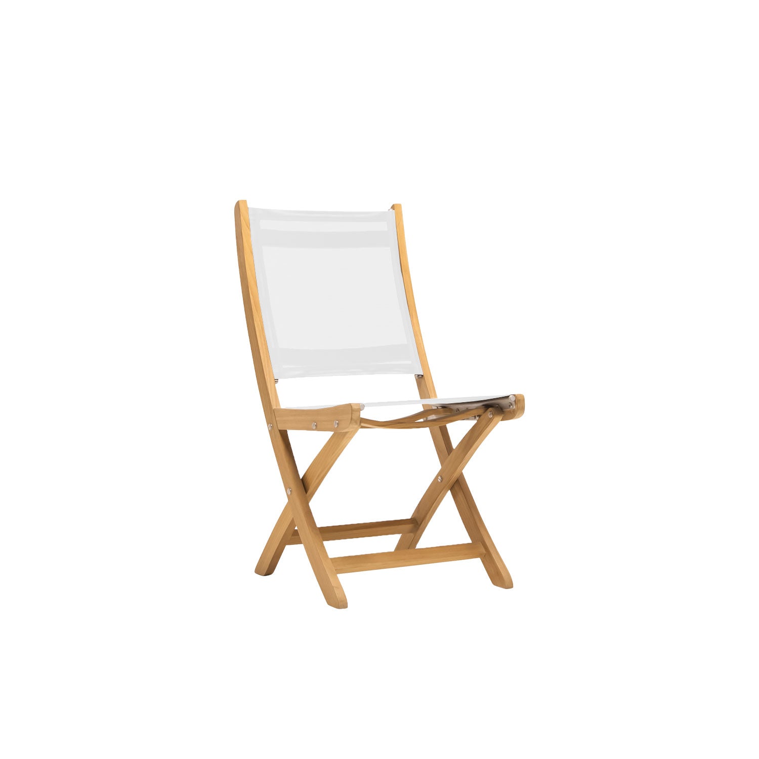 Mendez Folding Chair White - Side Chair