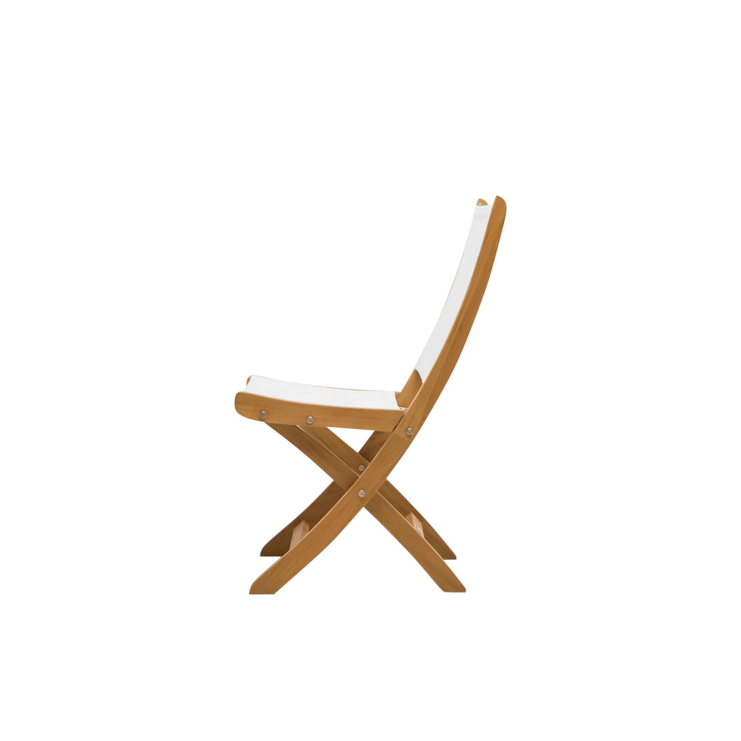 Mendez Folding Chair White - Side Chair