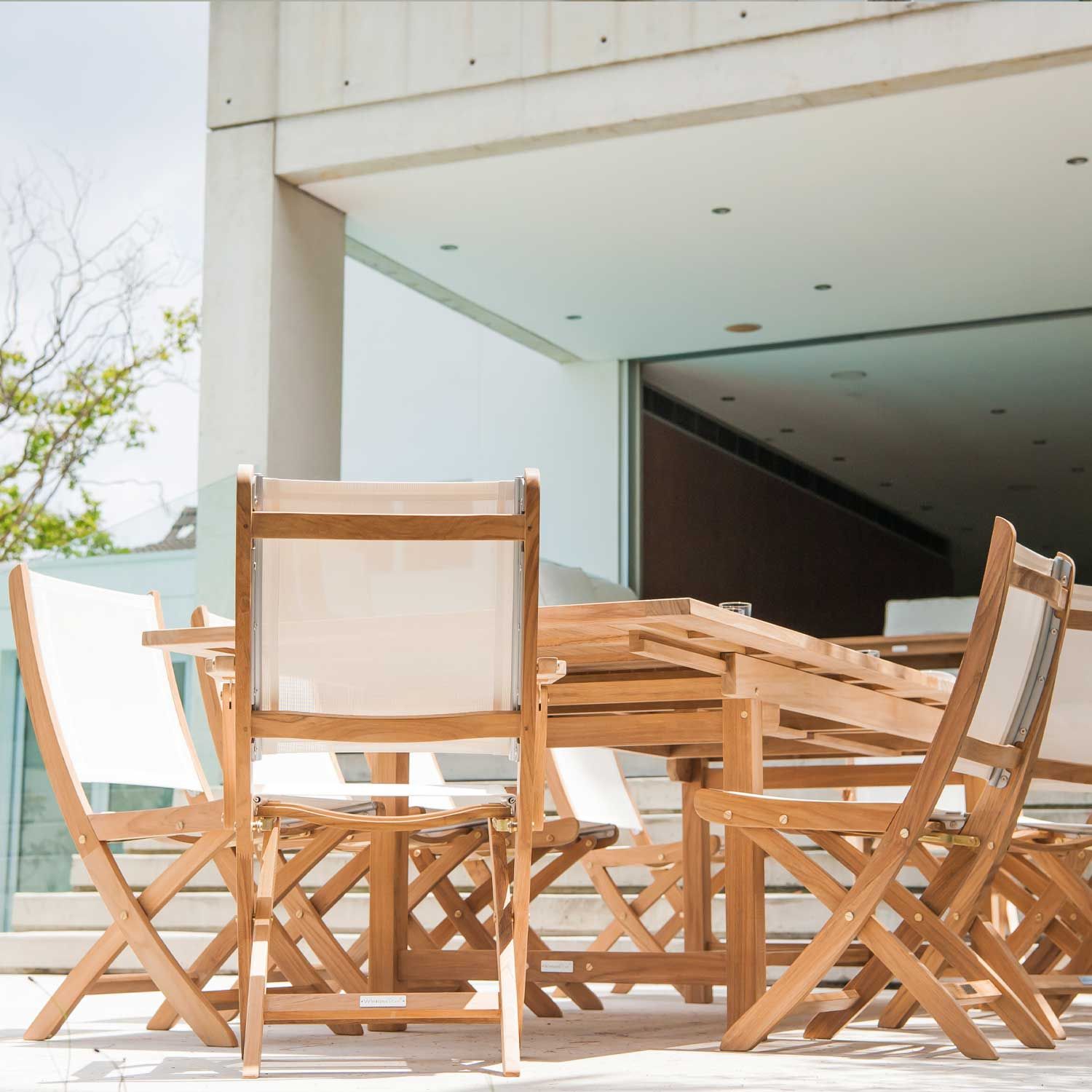 Mendez Folding Chair White