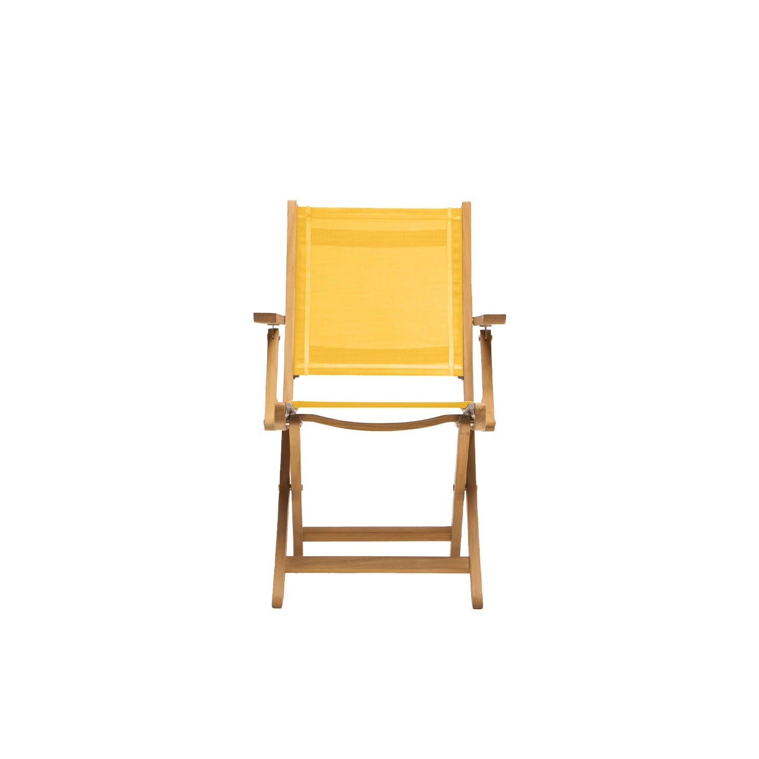 Mendez Folding Chair Yellow - Armchair
