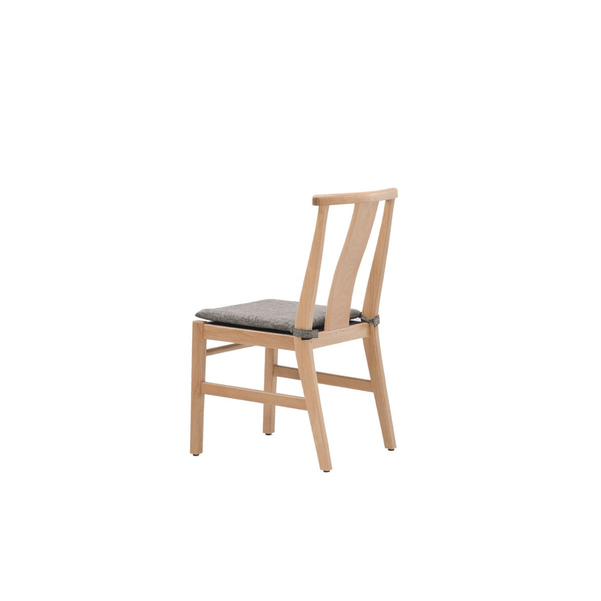 Min Dining Chair - Upholstered Seat - Oak / Karl Wheat