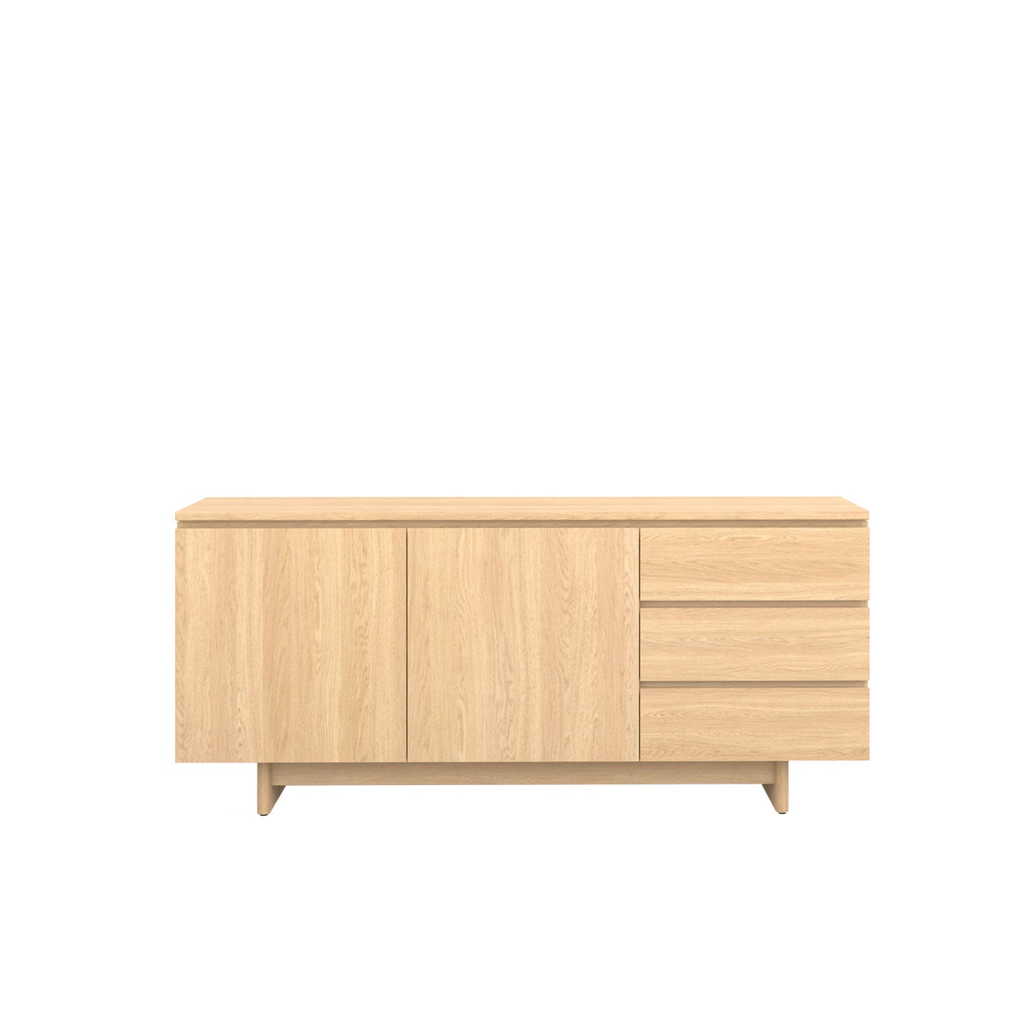 Moxie Buffet 180 Oak - Oak/Oak / Oak Veneer