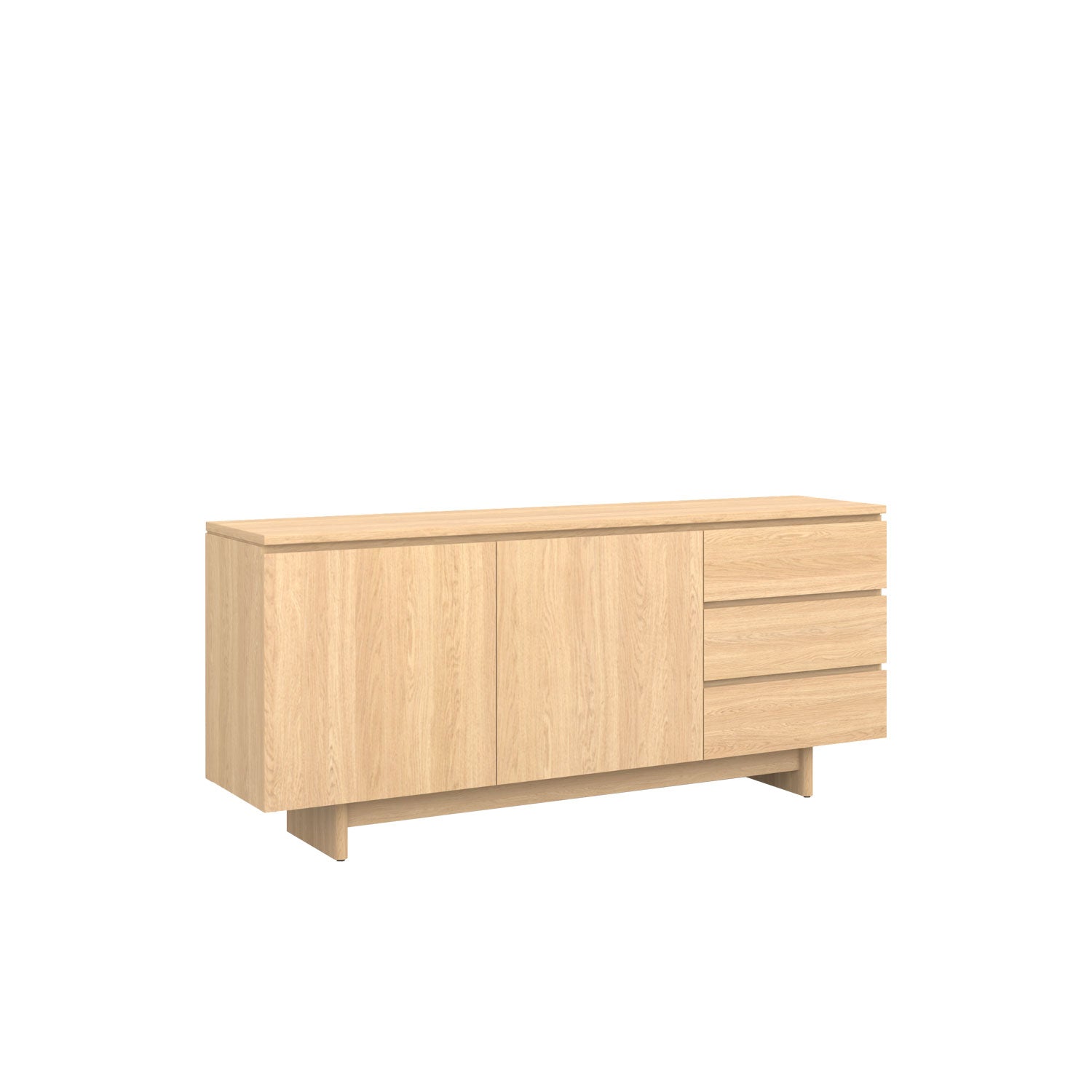 Moxie Buffet 180 Oak - Oak/Oak / Oak Veneer