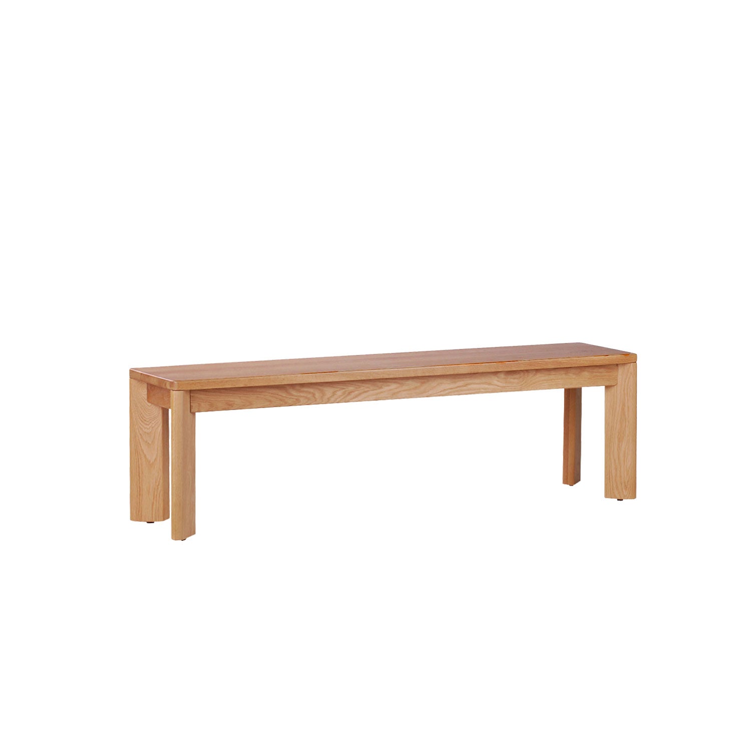 Niall Indoor Backless Bench - L150 - 3 Seater / Oak