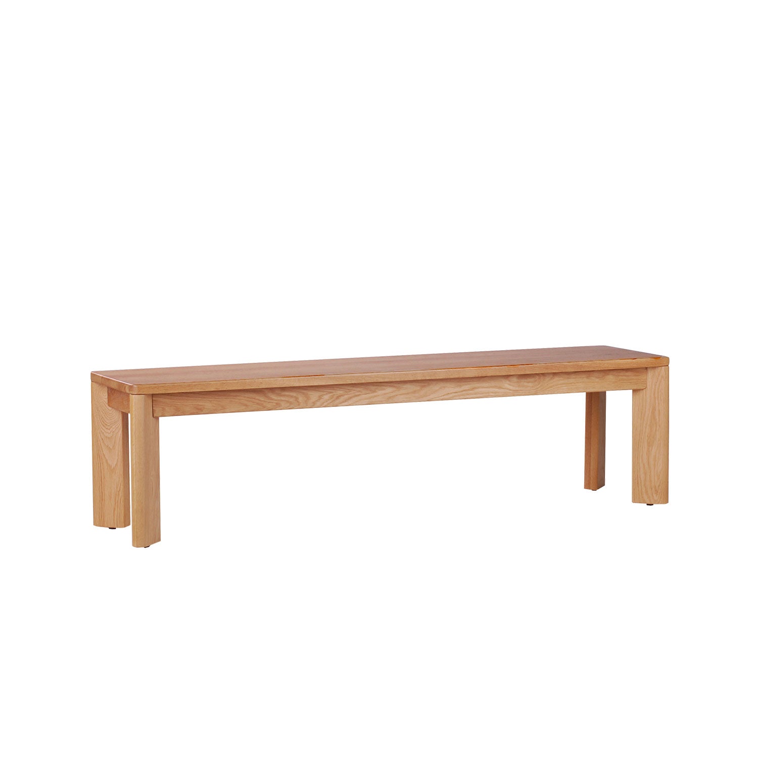Niall Indoor Backless Bench - L170 - 3 Seater / Oak