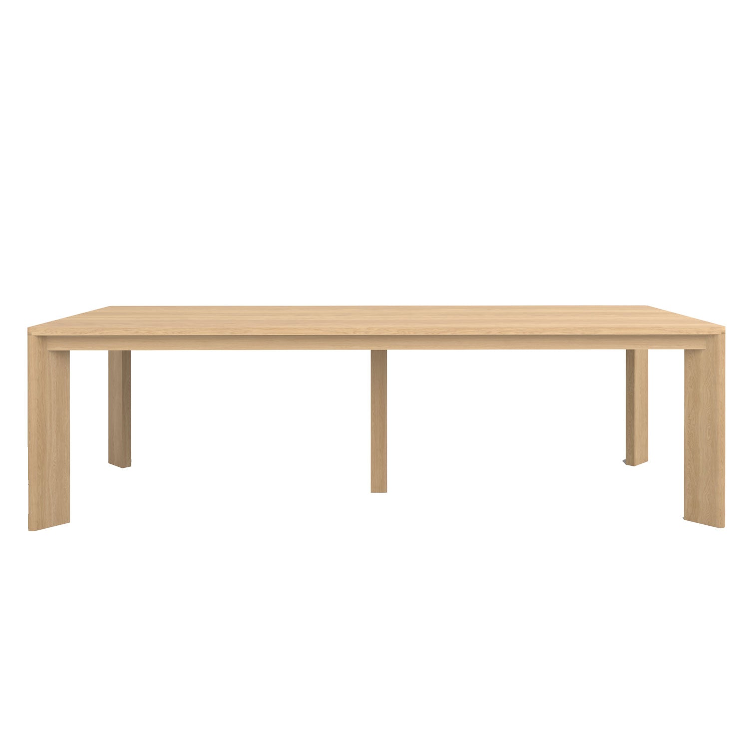 Niall Dining Table Oak - 260x100 - 10 Seater
