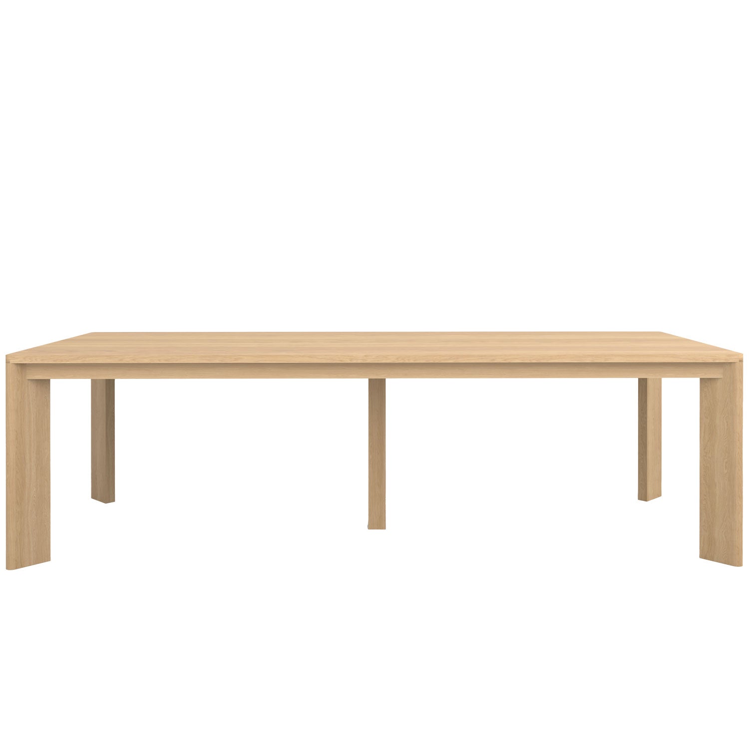 Niall Dining Table Oak - 240x100 - 10 Seater