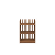 Palma Low Bookcase Teak - W70cm