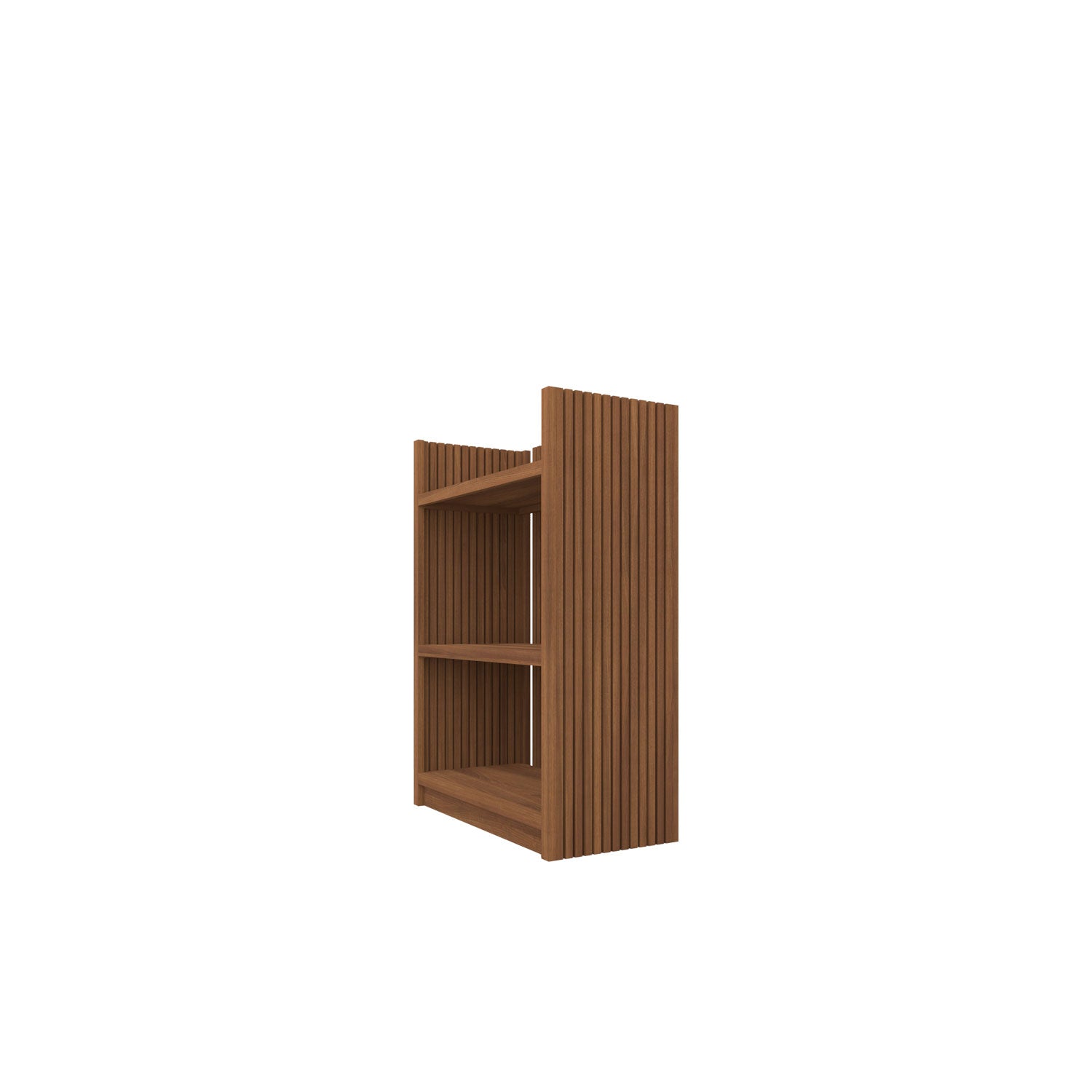 Palma Low Bookcase Teak - W70cm