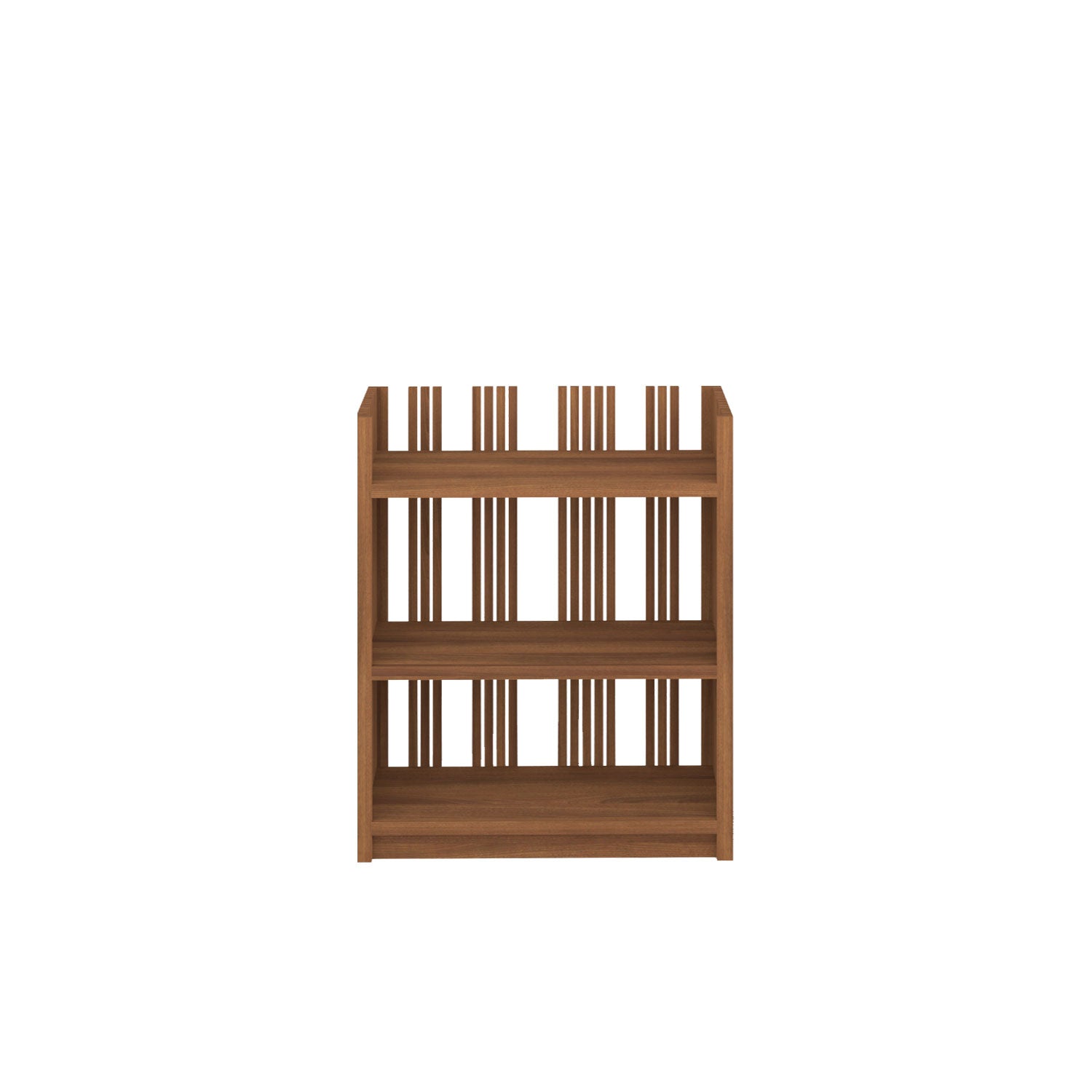 Palma Low Bookcase Teak - W80cm