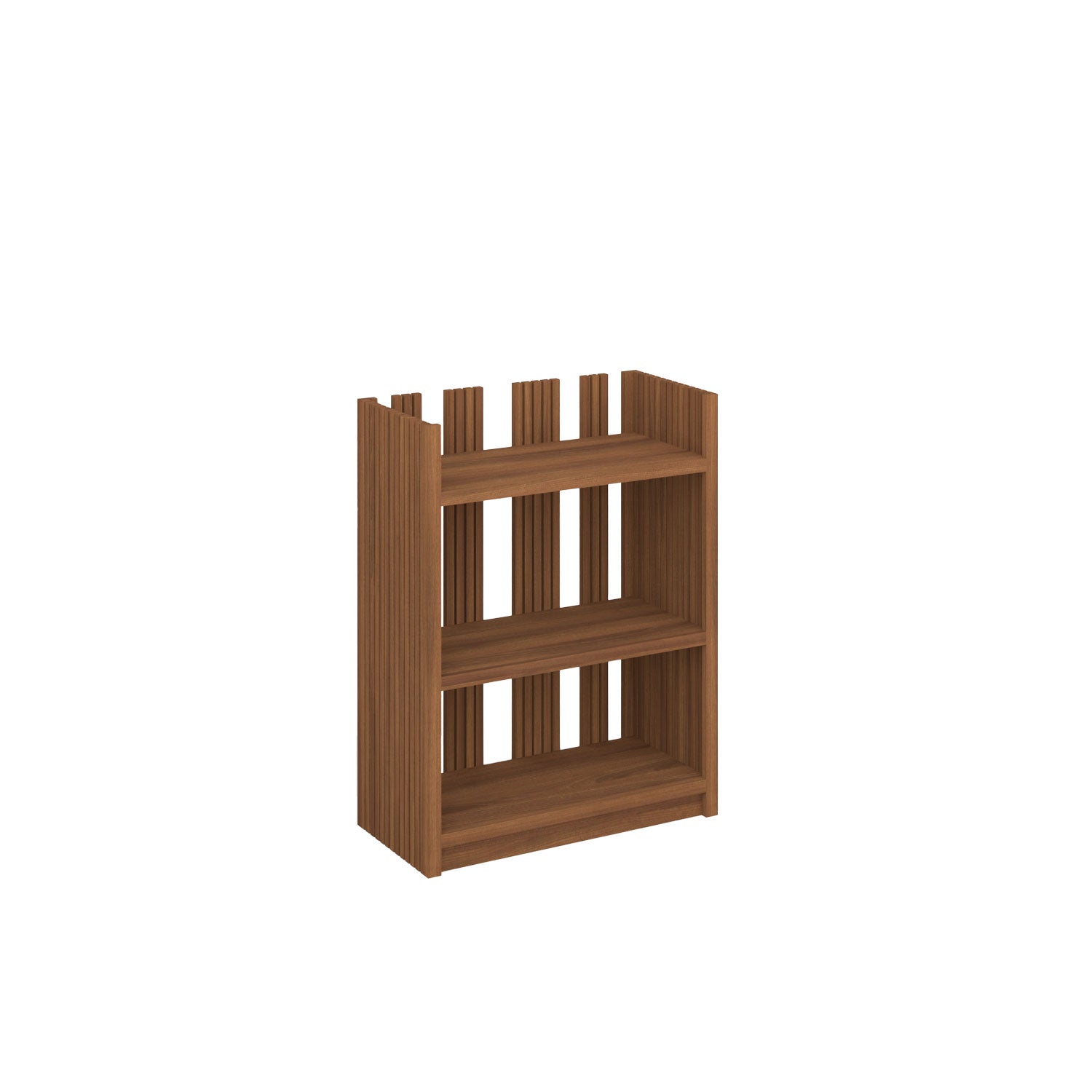Palma Low Bookcase Teak - W80cm
