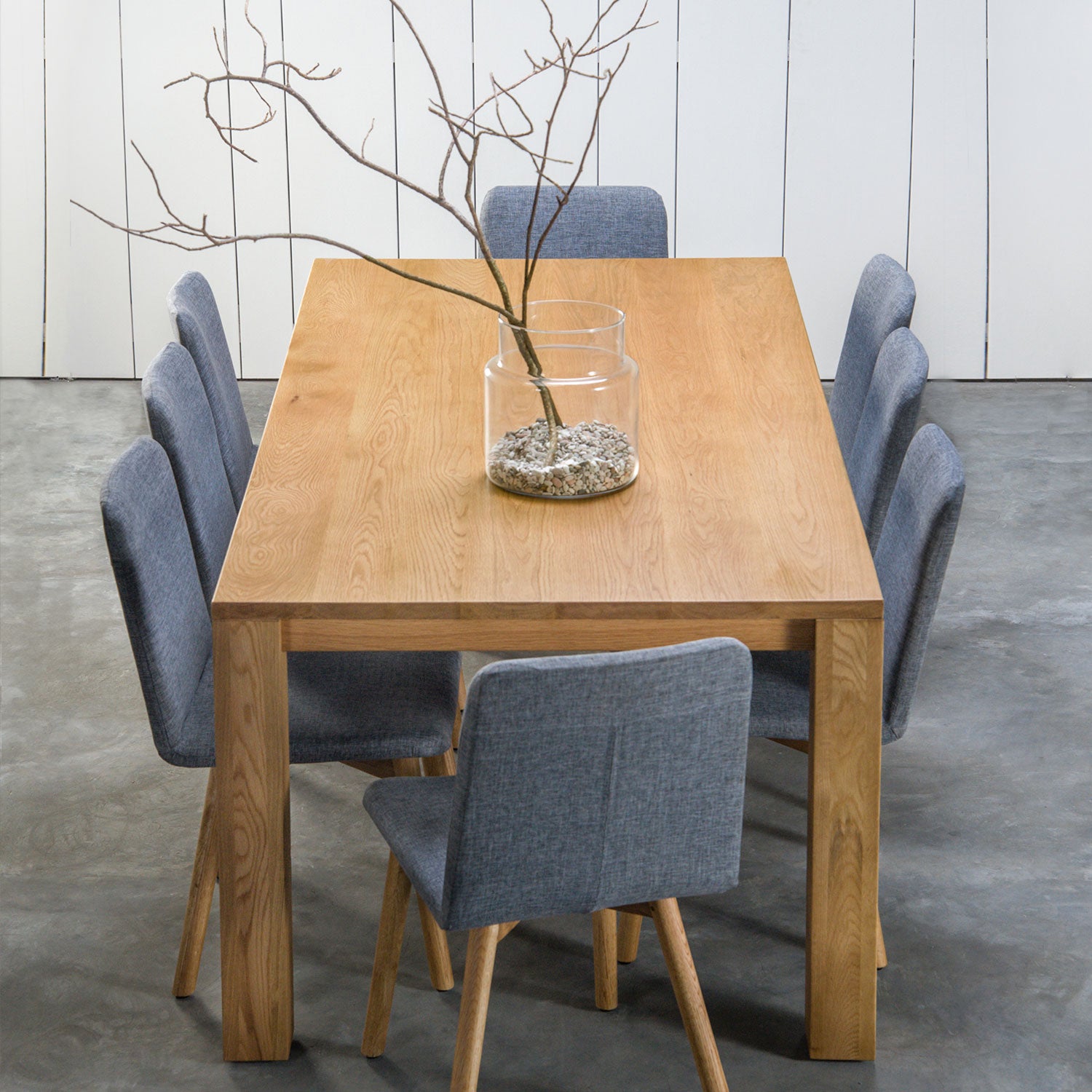 Piav Dining Table - 180x100 - 6 Seater