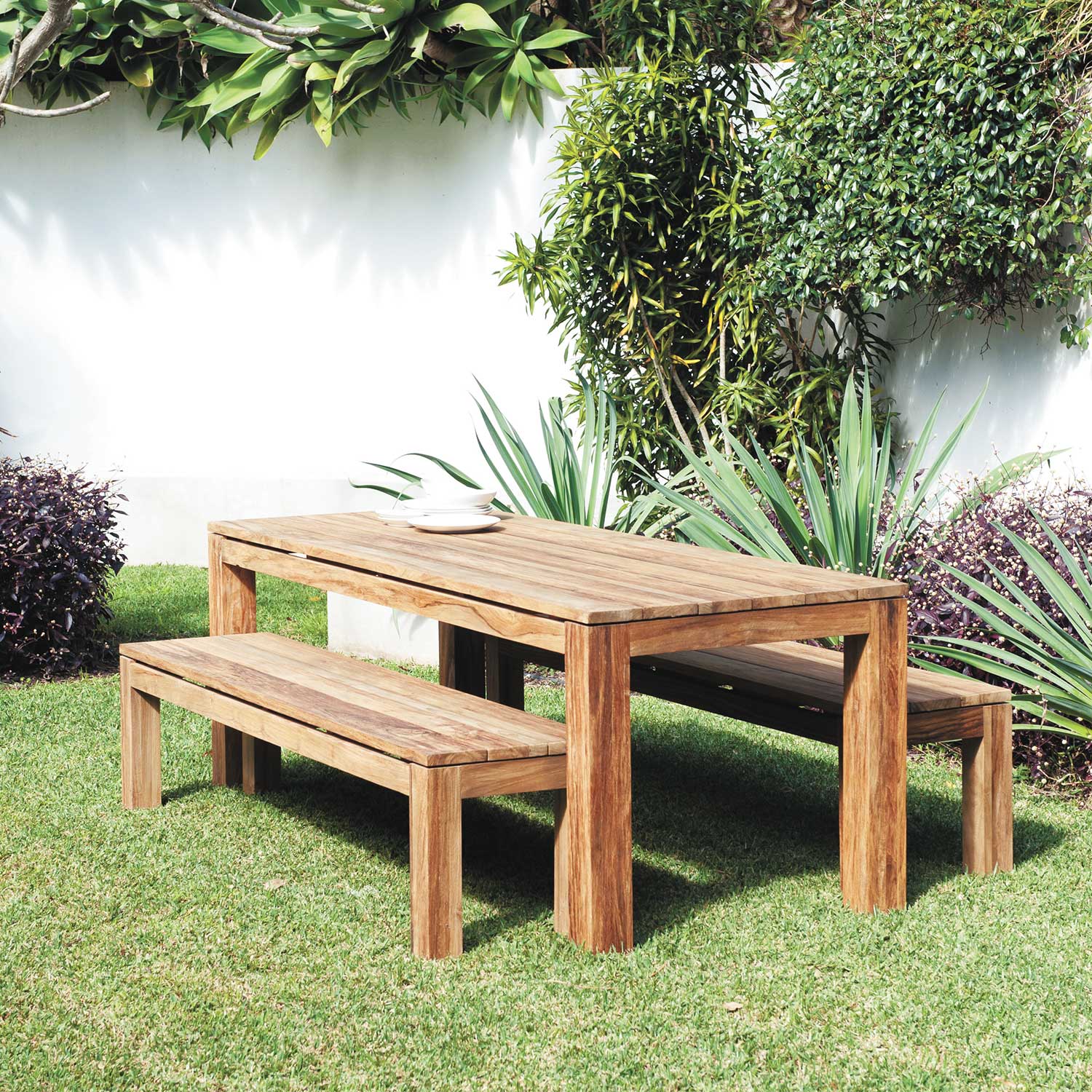 Pierson Backless Bench - L180 - 3 Seater