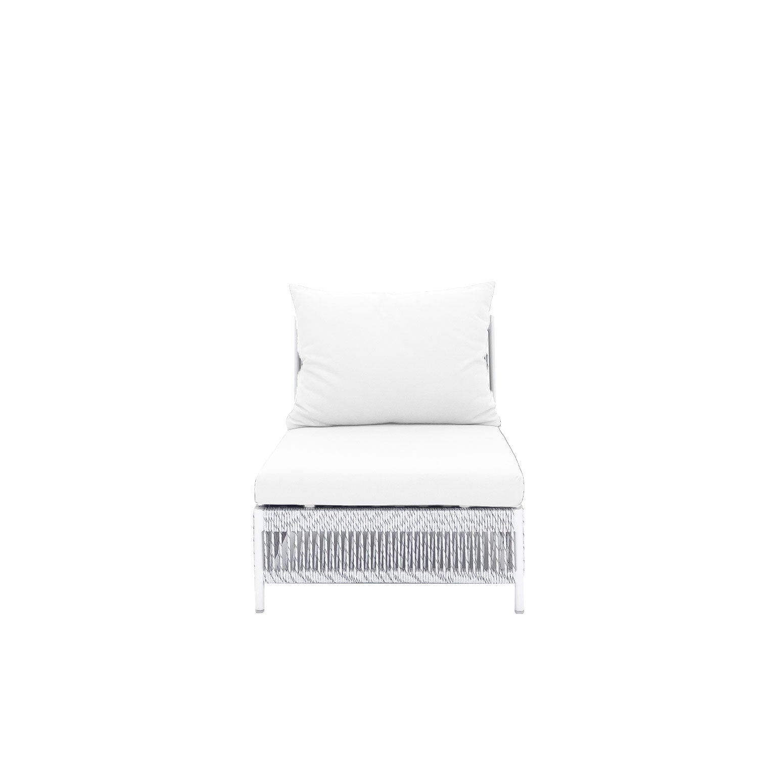 Planar Alu Modular Outdoor Midsection White PT4 - Olefin White