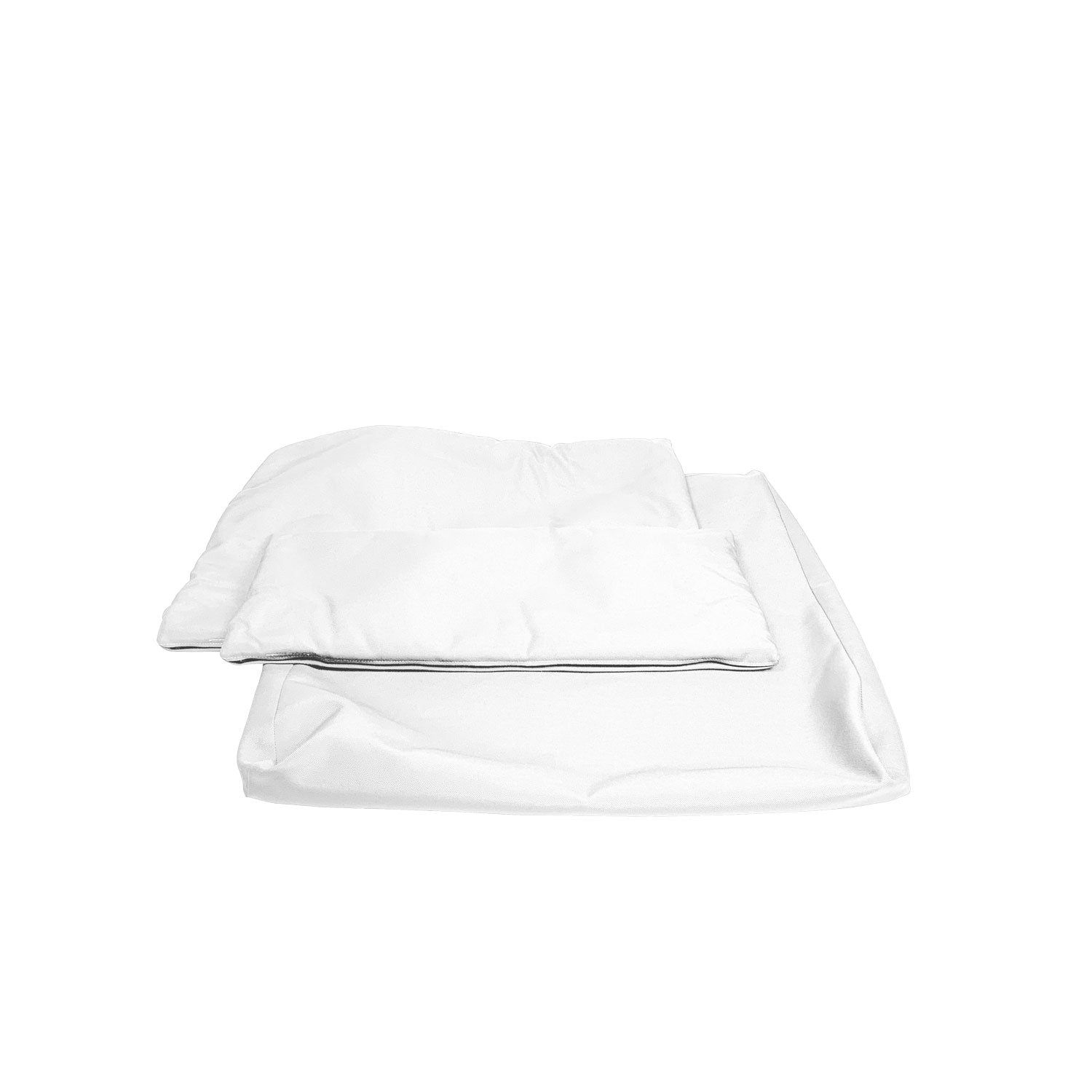 Planar Lounge Cushion Cover Replacement - Deep Seater / Sunbrella White