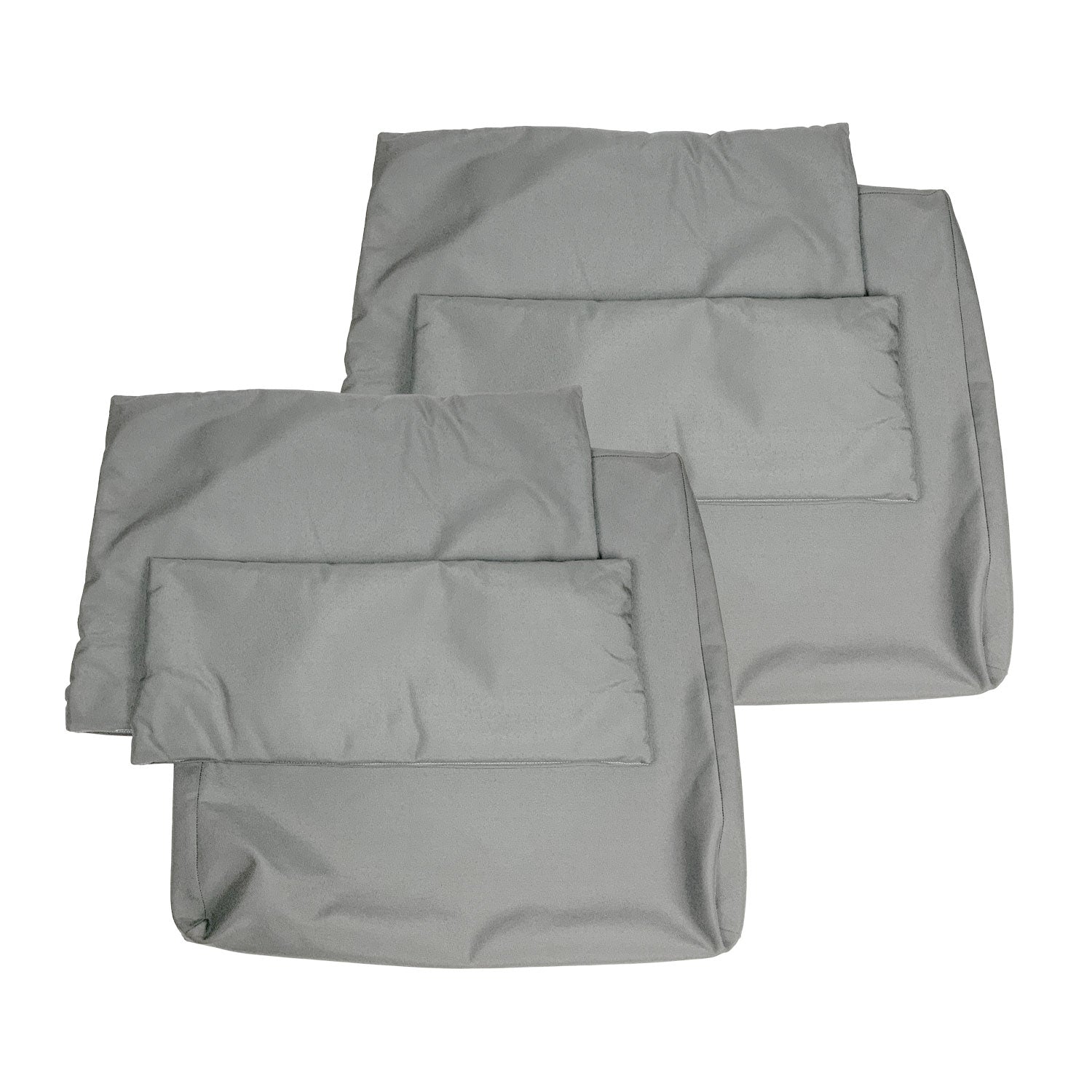 Planar Lounge Cushion Cover Replacement - Loveseat / Olefin Grey