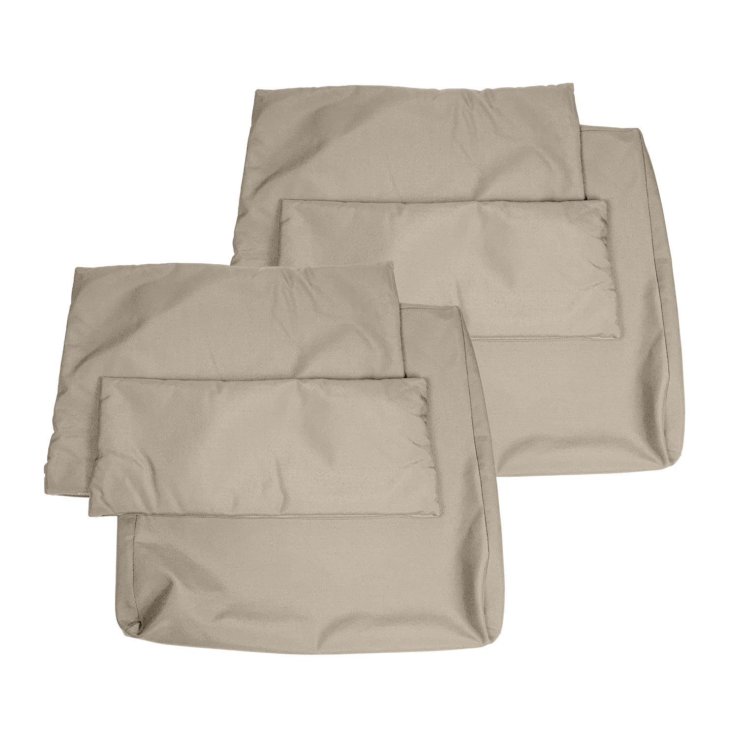Planar Lounge Cushion Cover Replacement - Loveseat / Olefin Taupe