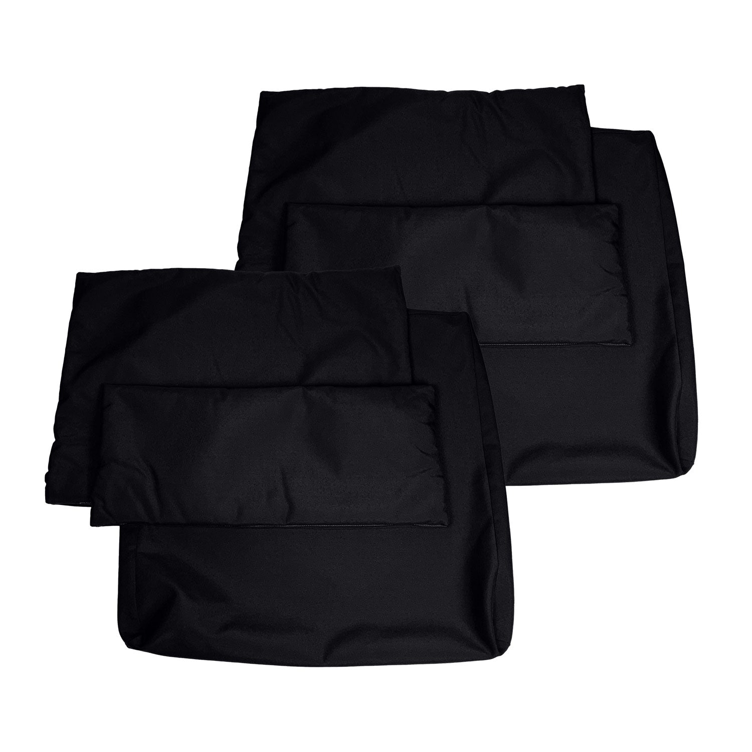 Planar Lounge Cushion Cover Replacement - Loveseat / Sunbrella Raven Black