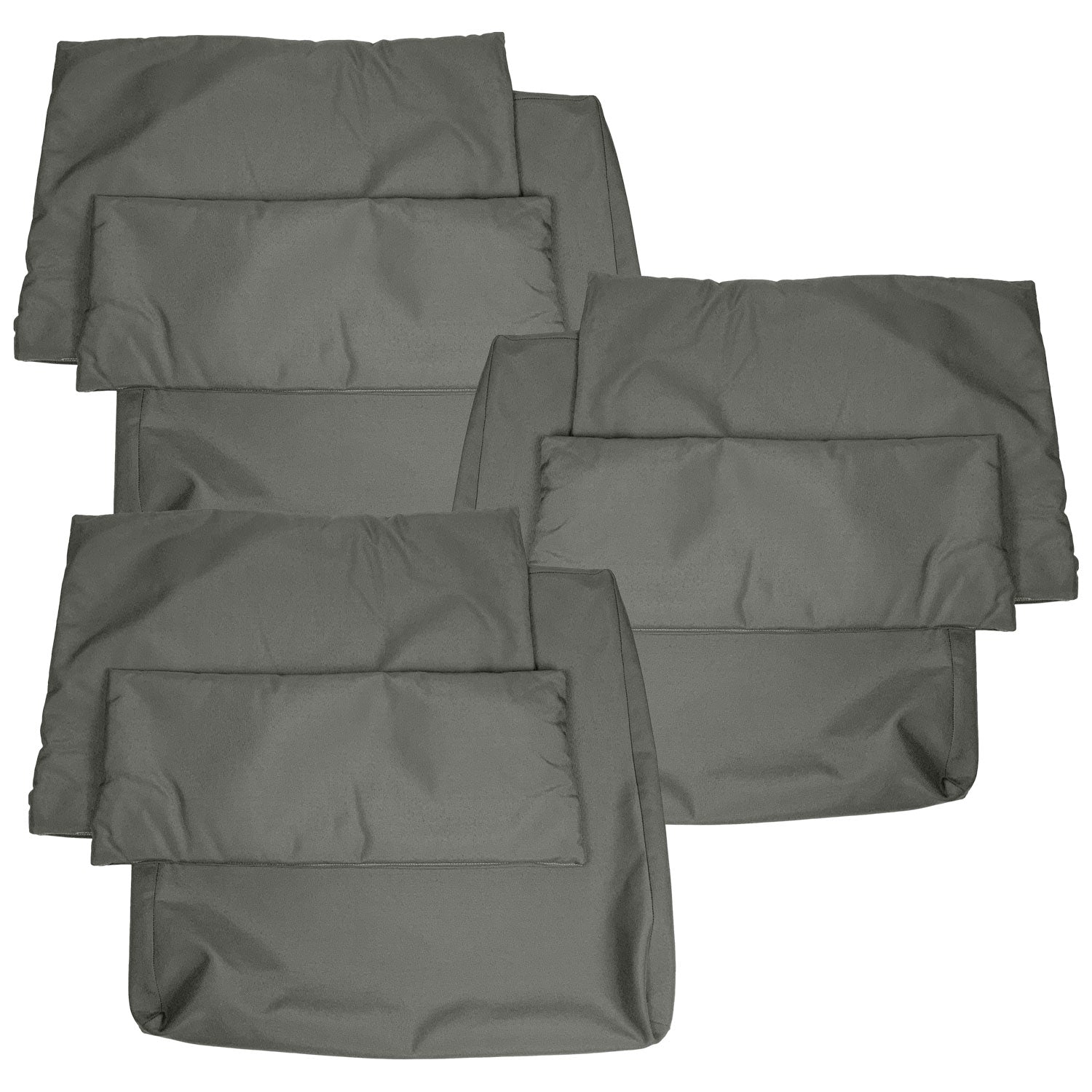 Planar Lounge Cushion Cover Replacement - Sofa / Olefin Charcoal