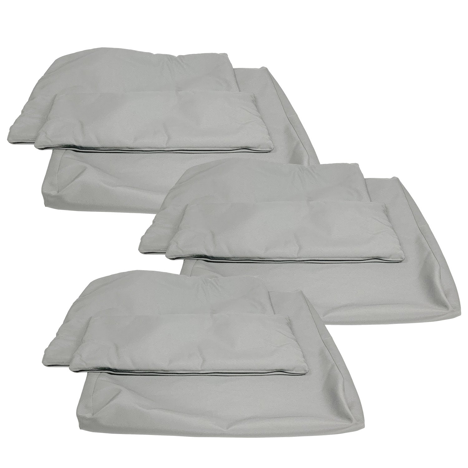 Planar Lounge Cushion Cover Replacement - Sofa / Olefin Grey