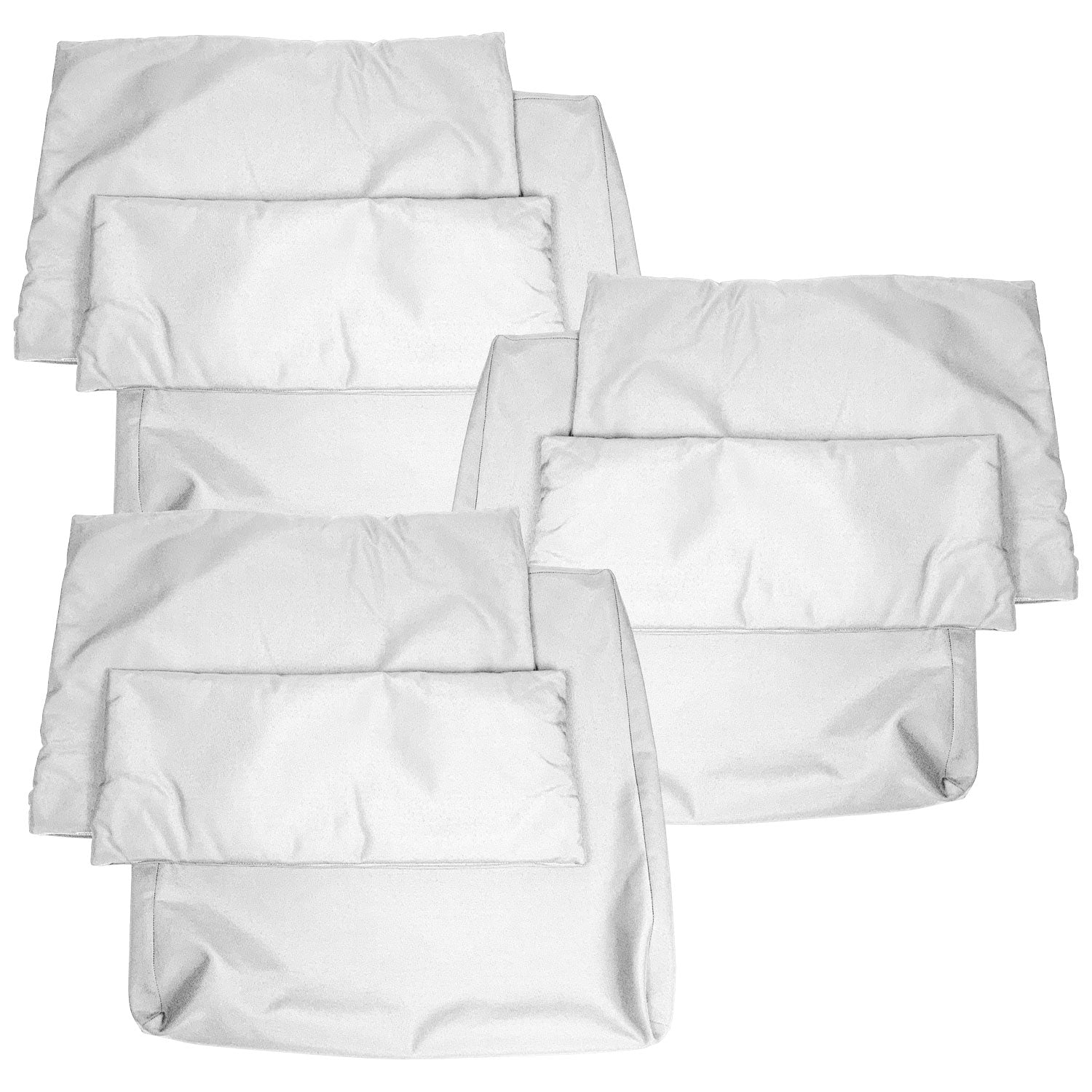 Planar Lounge Cushion Cover Replacement - Sofa / Olefin White