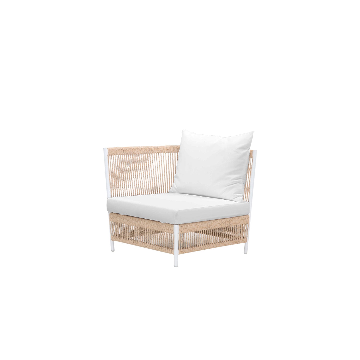 Planar Alu Modular Outdoor Corner White PT1 - Olefin White