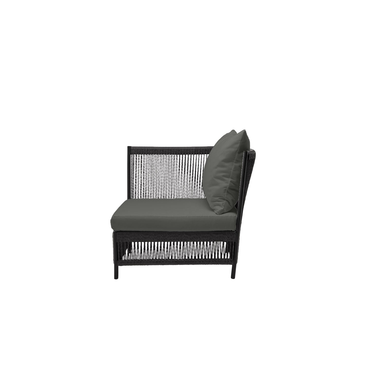 Planar Alu Modular Corner Black PT3 - Olefin Charcoal