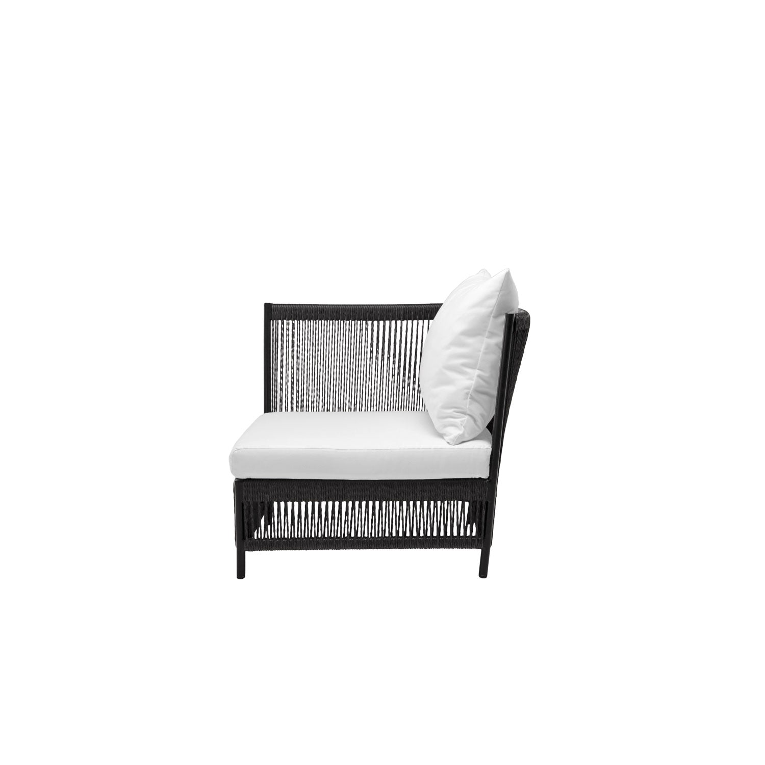 Planar Alu Modular Corner Black PT3 - Olefin White