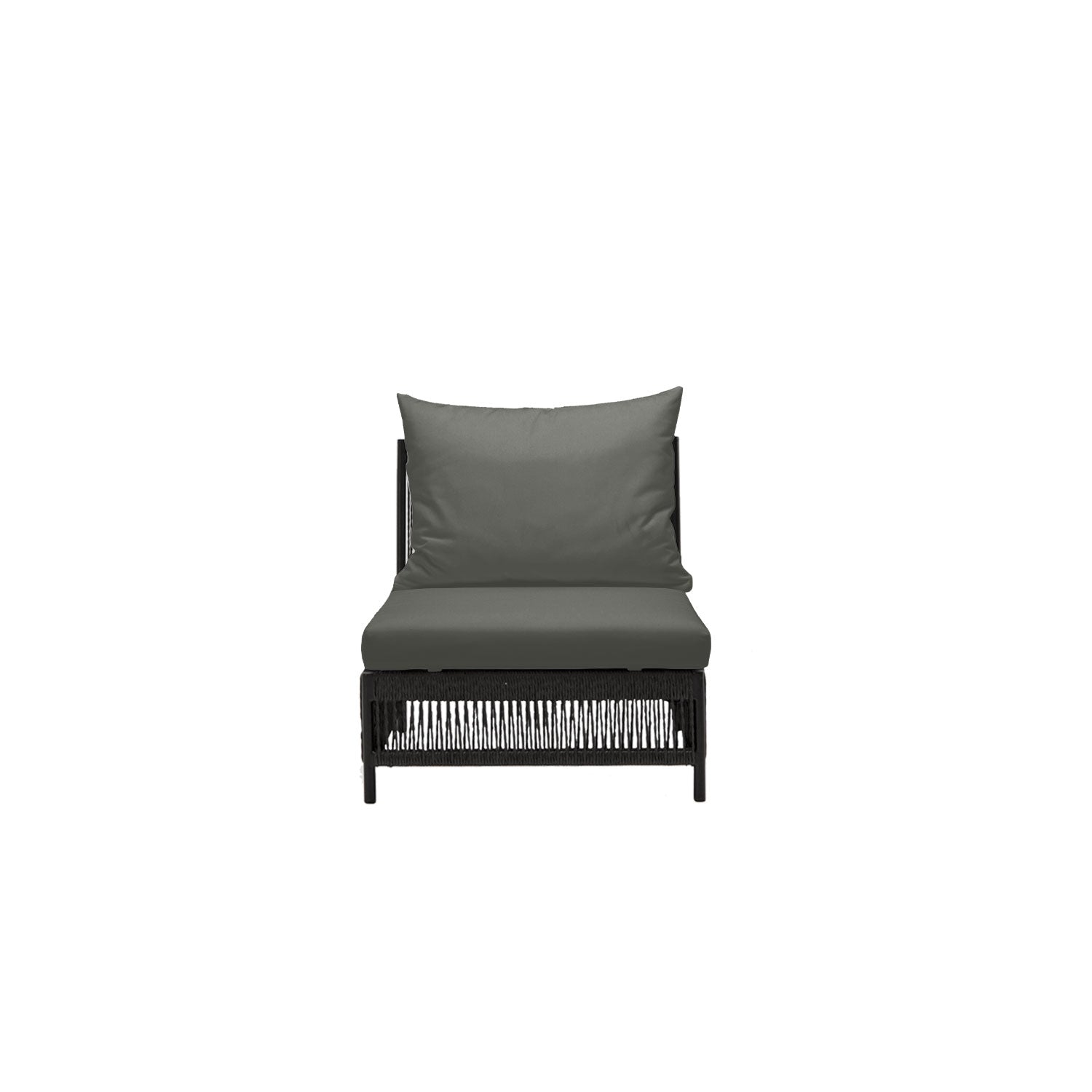 Planar Alu Modular Outdoor Midsection Black PT3 - Olefin Charcoal
