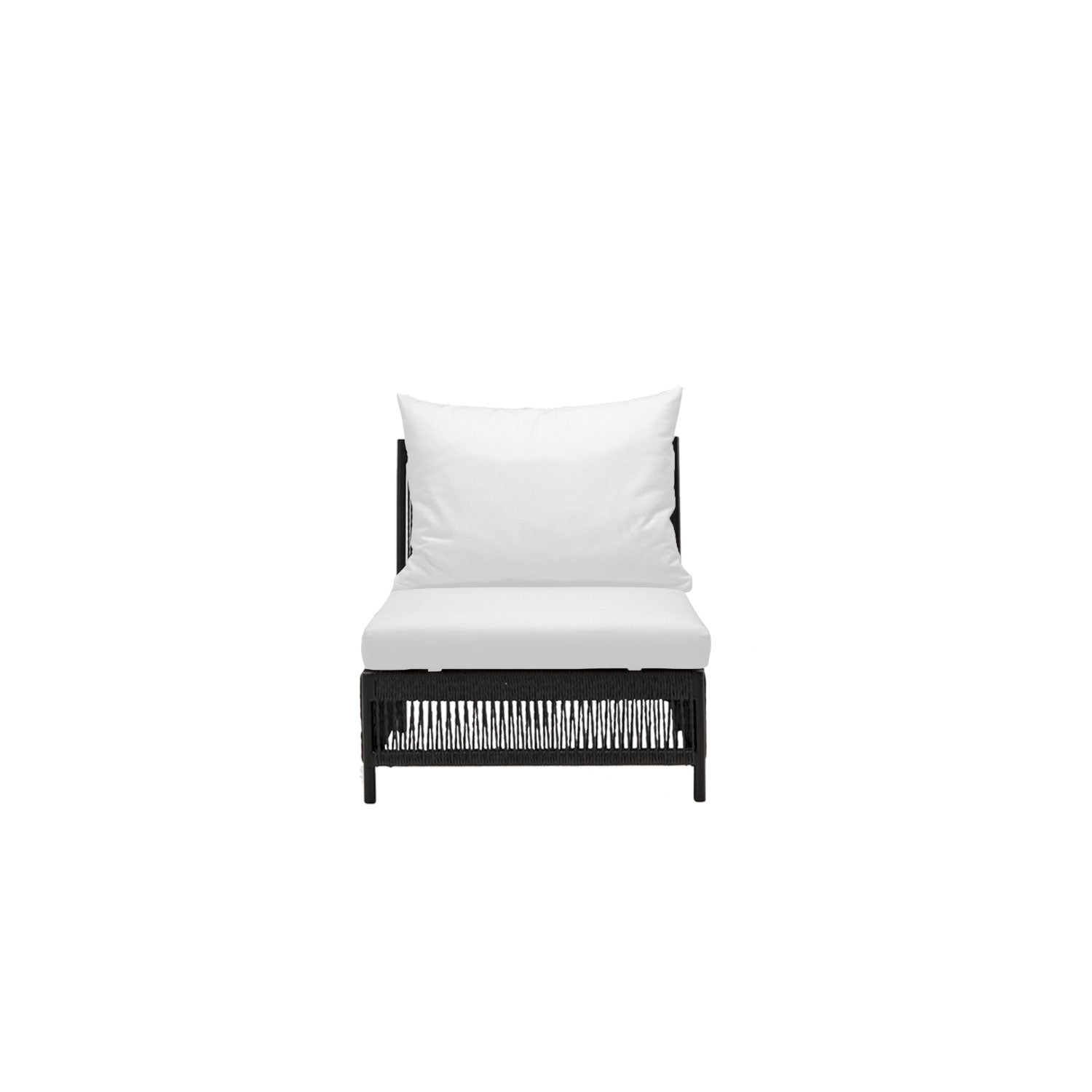 Planar Alu Modular Outdoor Midsection Black PT3 - Olefin White