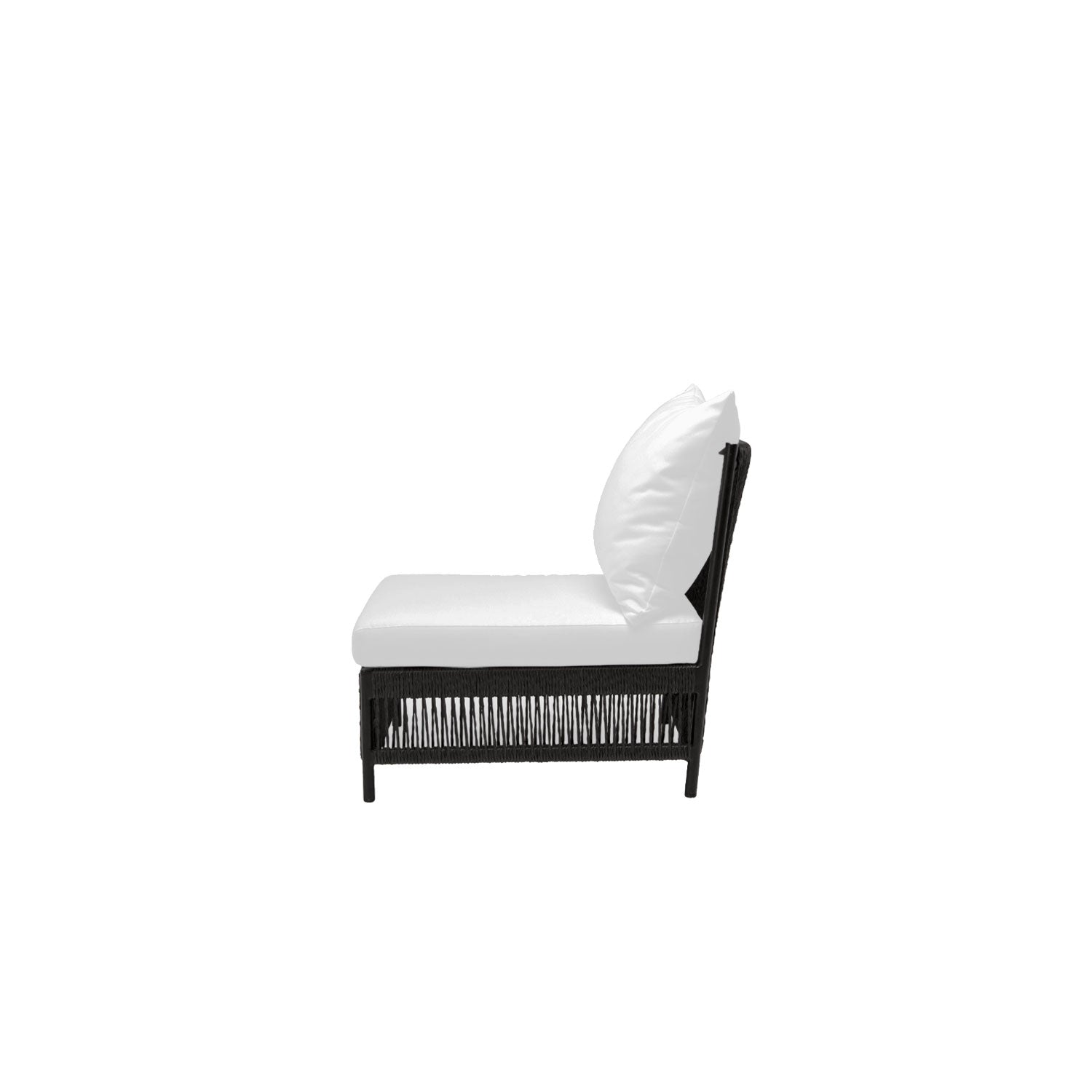 Planar Alu Modular Outdoor Midsection Black PT3 - Olefin White